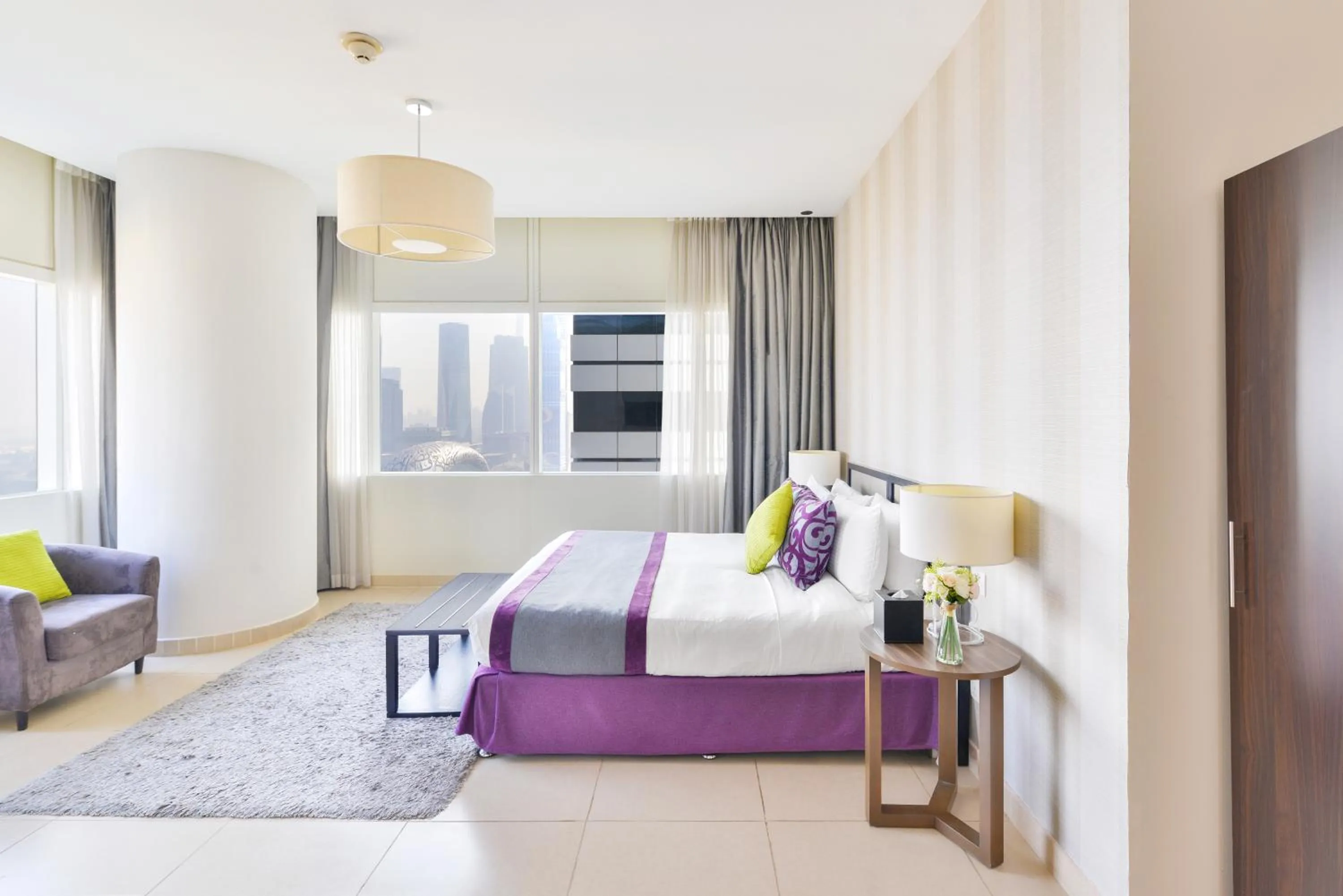 Photo of the whole room, Bed in Nassima Tower Hotel Apartments