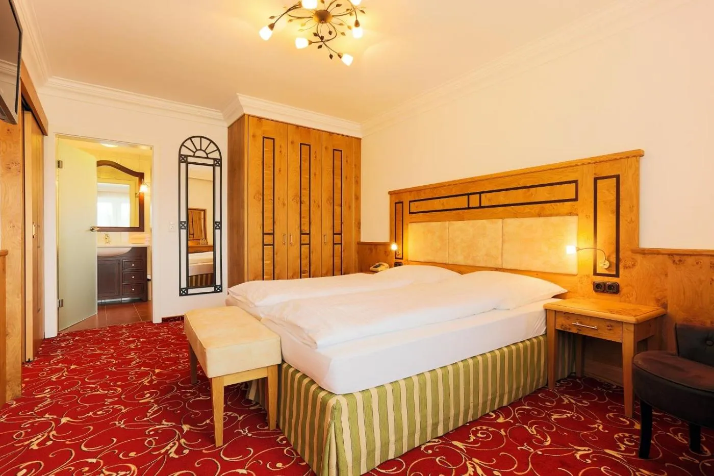 Bedroom in Sattelbogener Hof