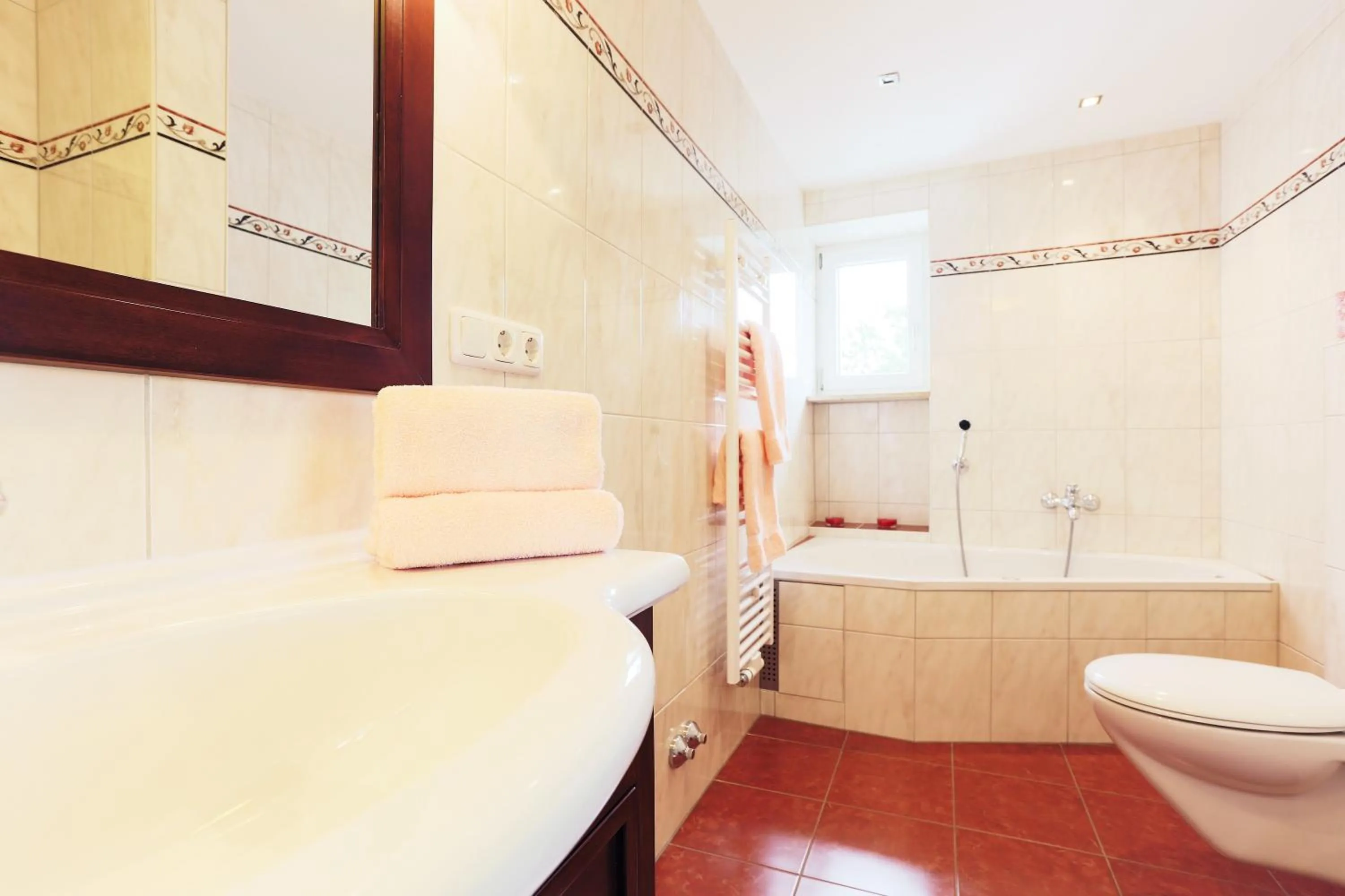 Bathroom in Sattelbogener Hof