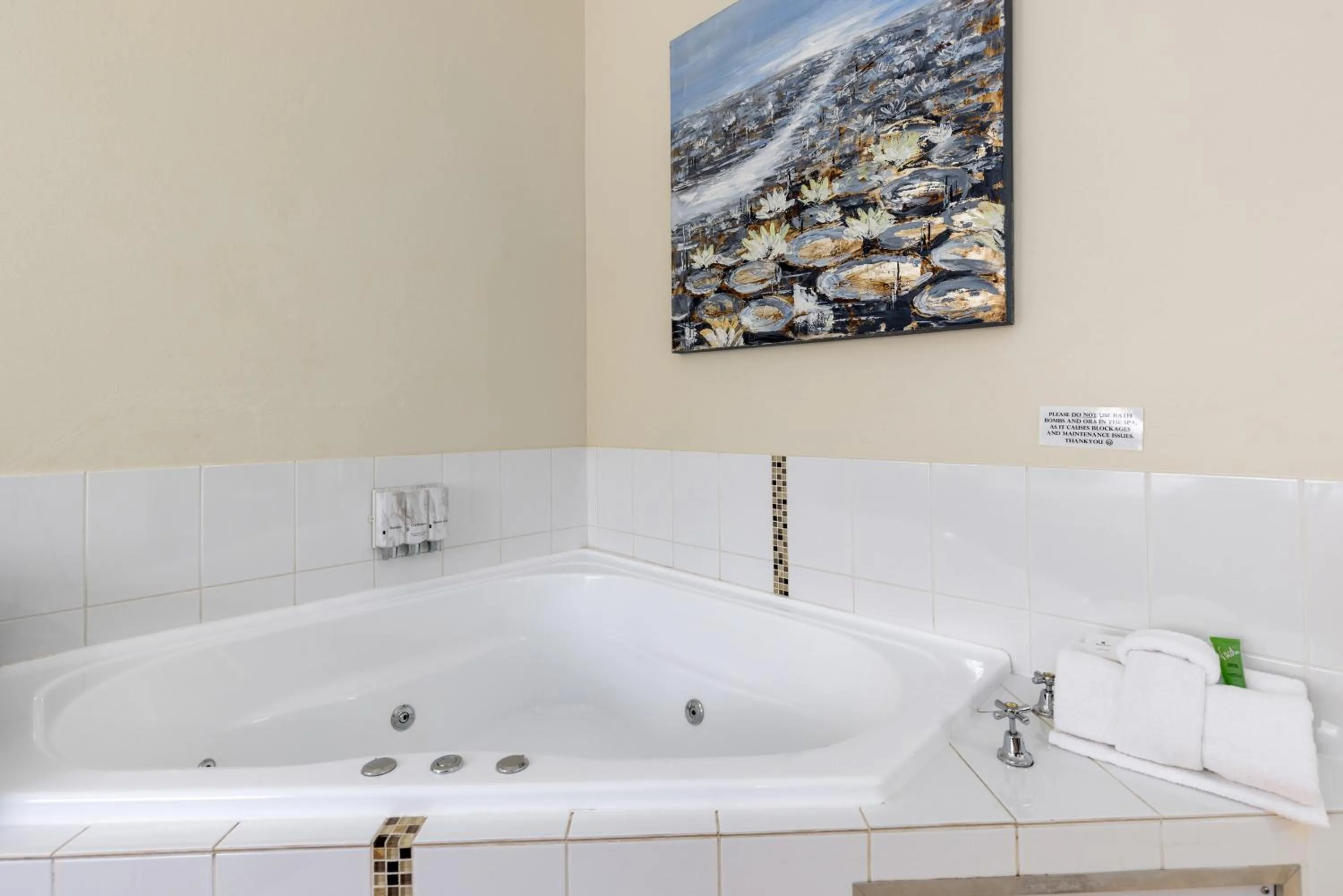 Hot Tub in Sanctuary Resort Motor Inn