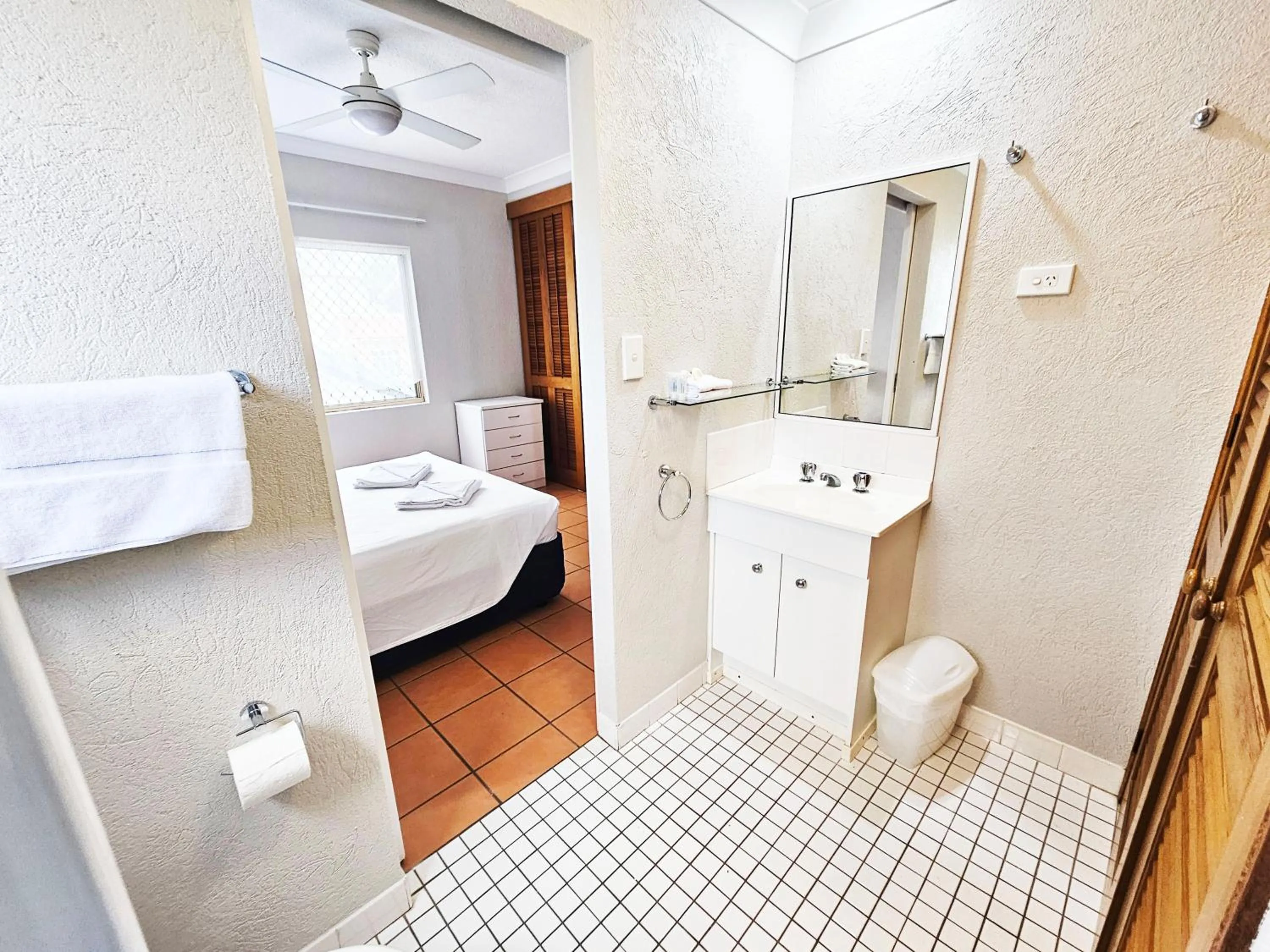 Bed in Royal Palm Villas