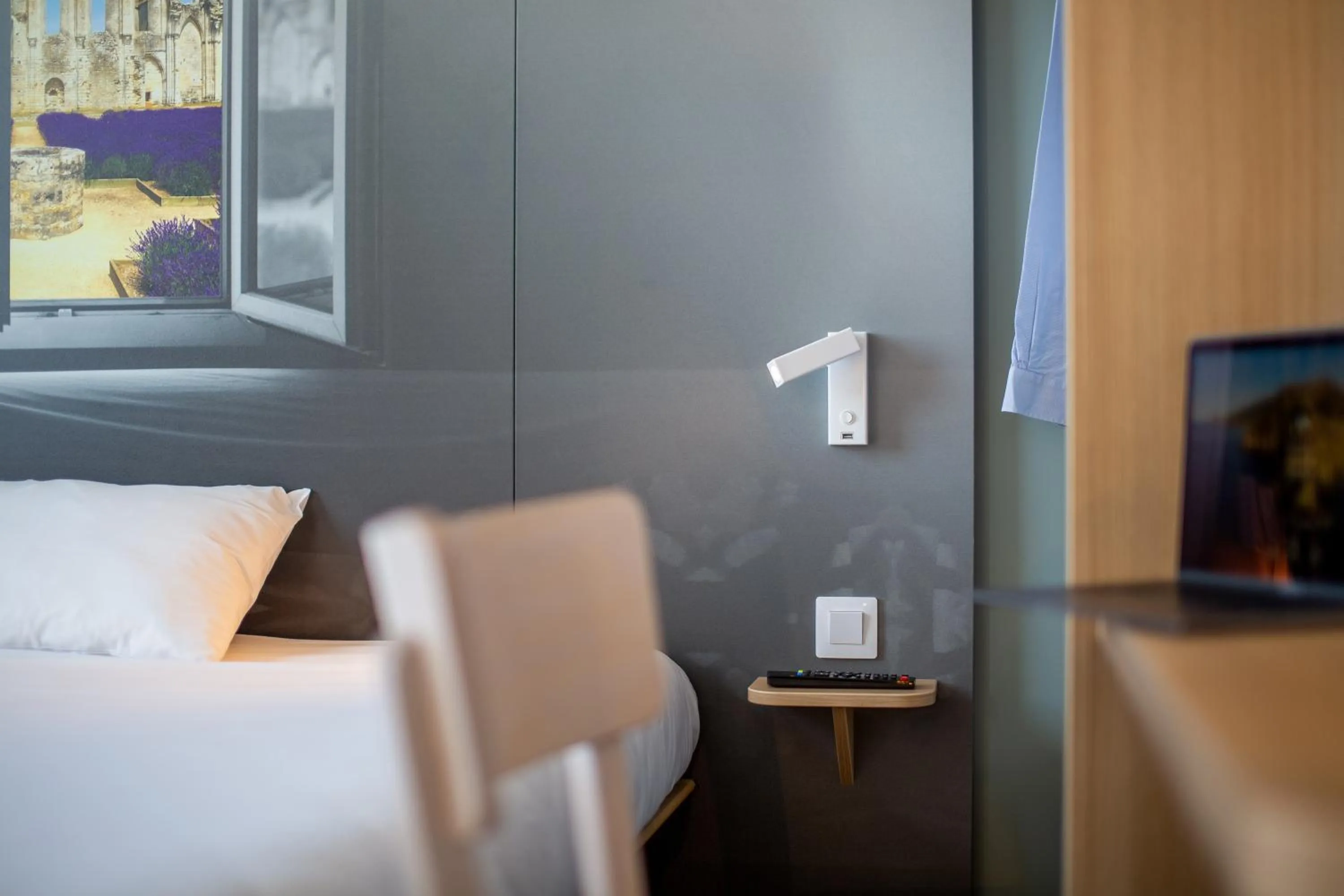 Bedroom, Bed in B&B HOTEL Les Herbiers