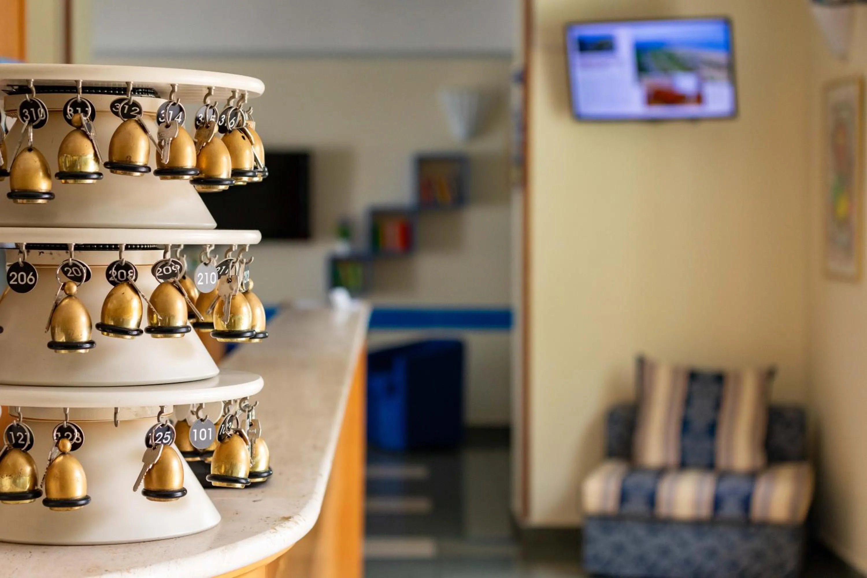 Lobby or reception in Centro Vacanze Domus M.G.