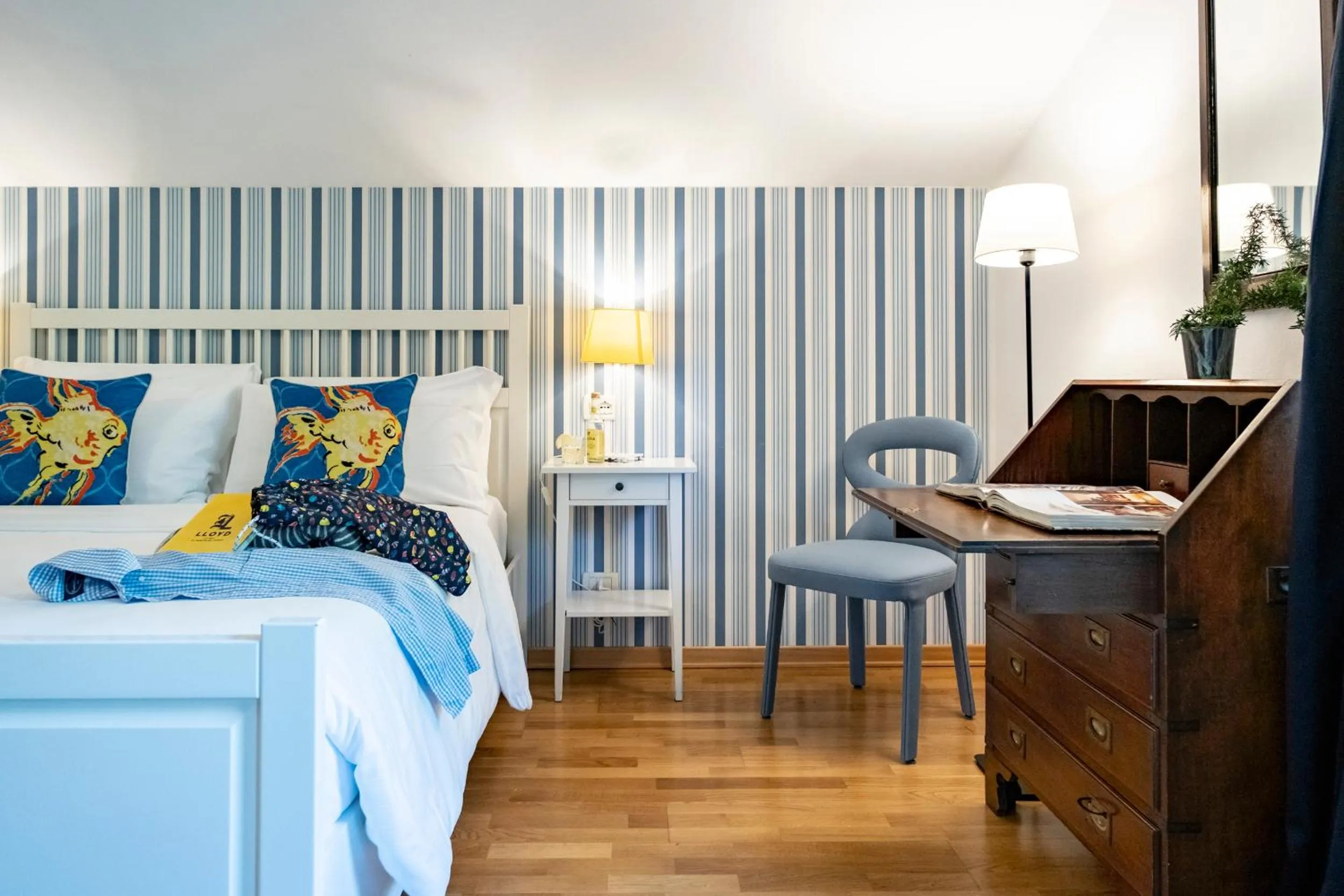 Bed in Villa Borgo Duino