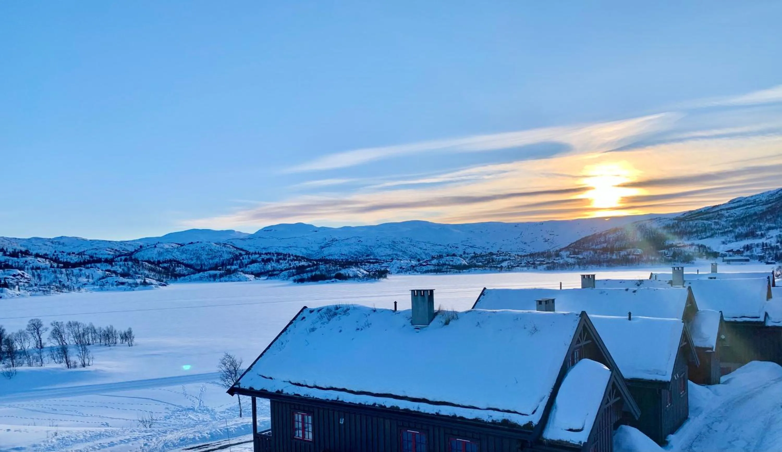 Winter in Vågslidtun Hotel