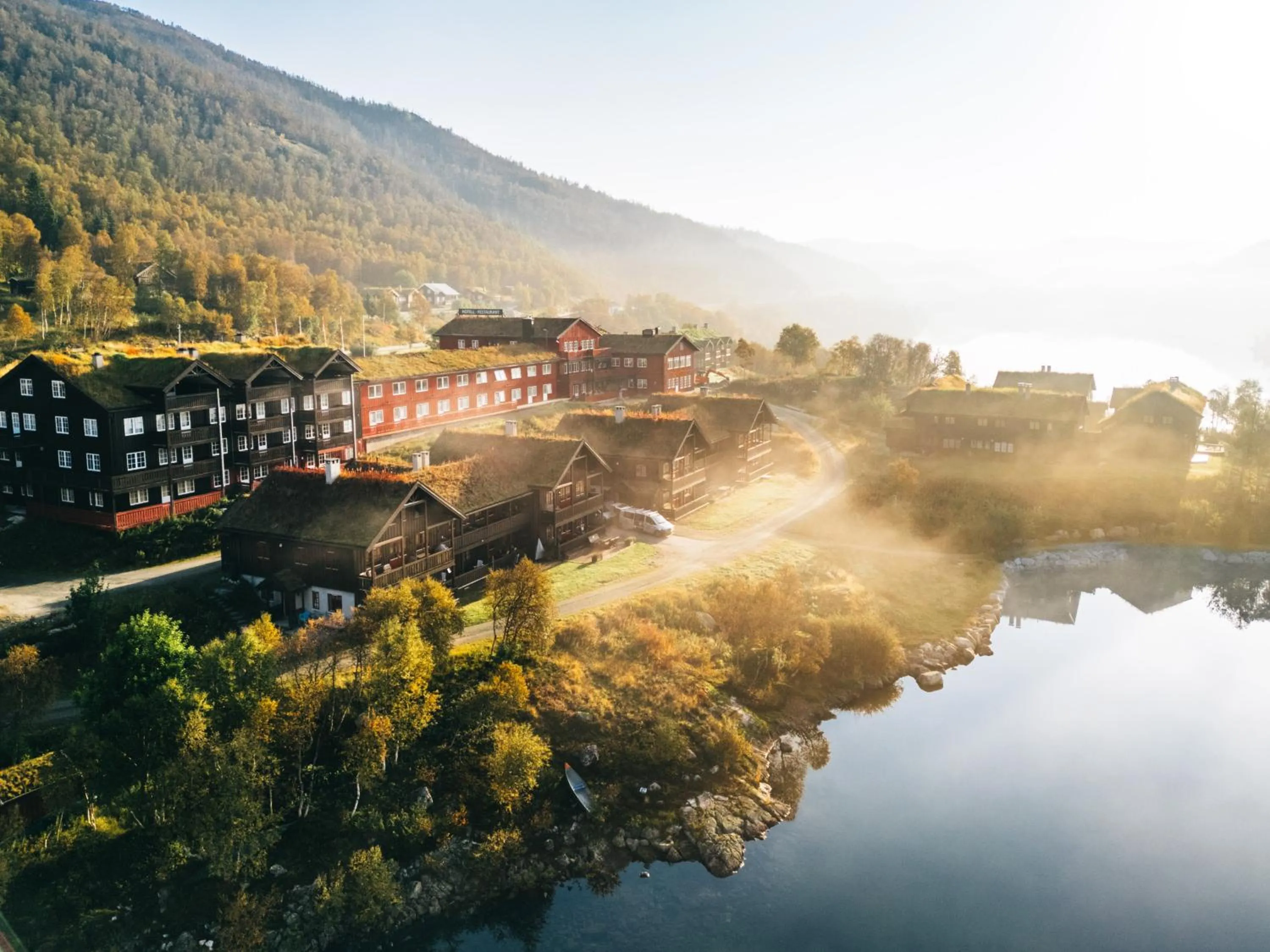 Property building in Vågslidtun Hotel