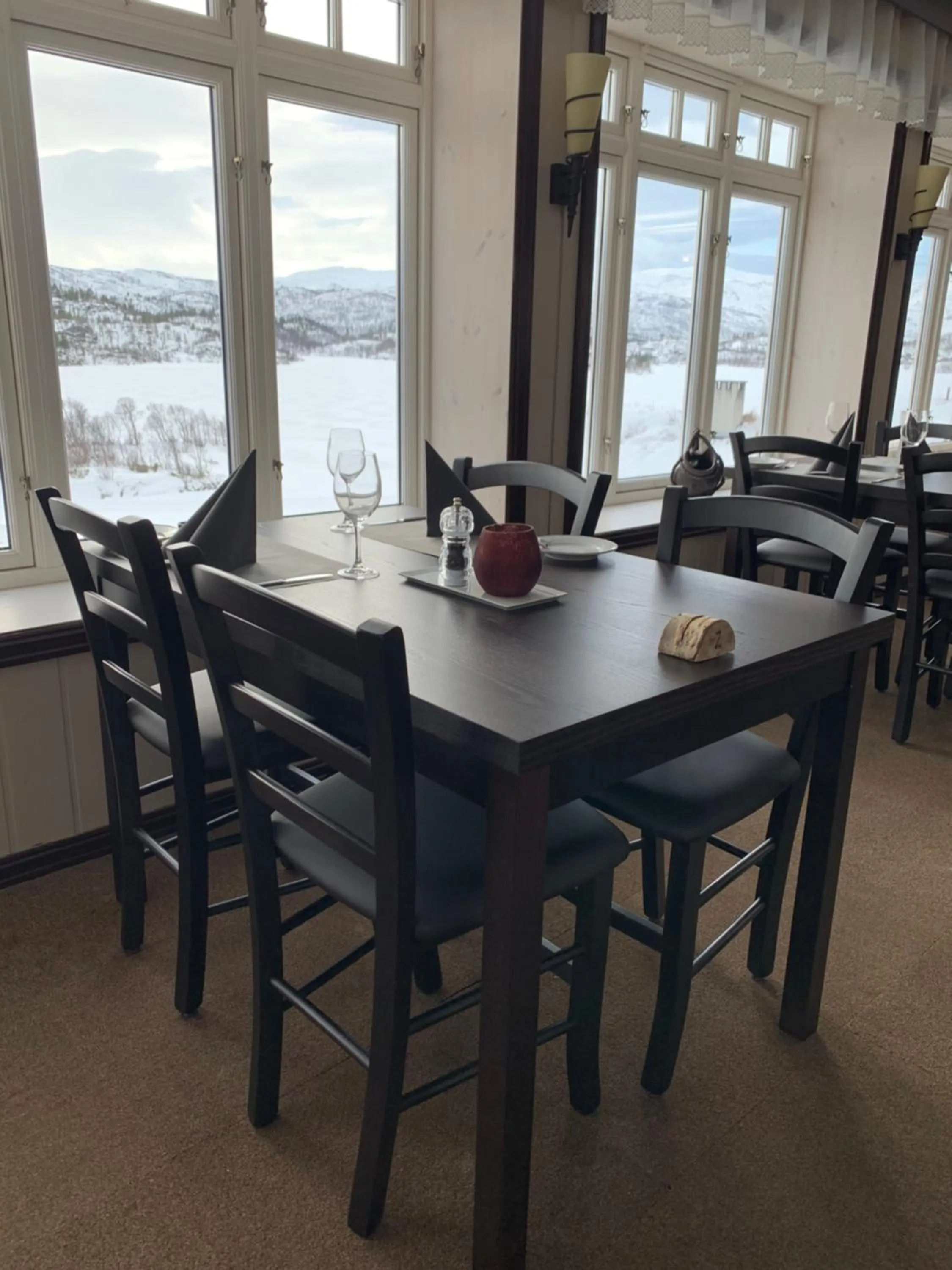 Restaurant/places to eat in Vågslidtun Hotel