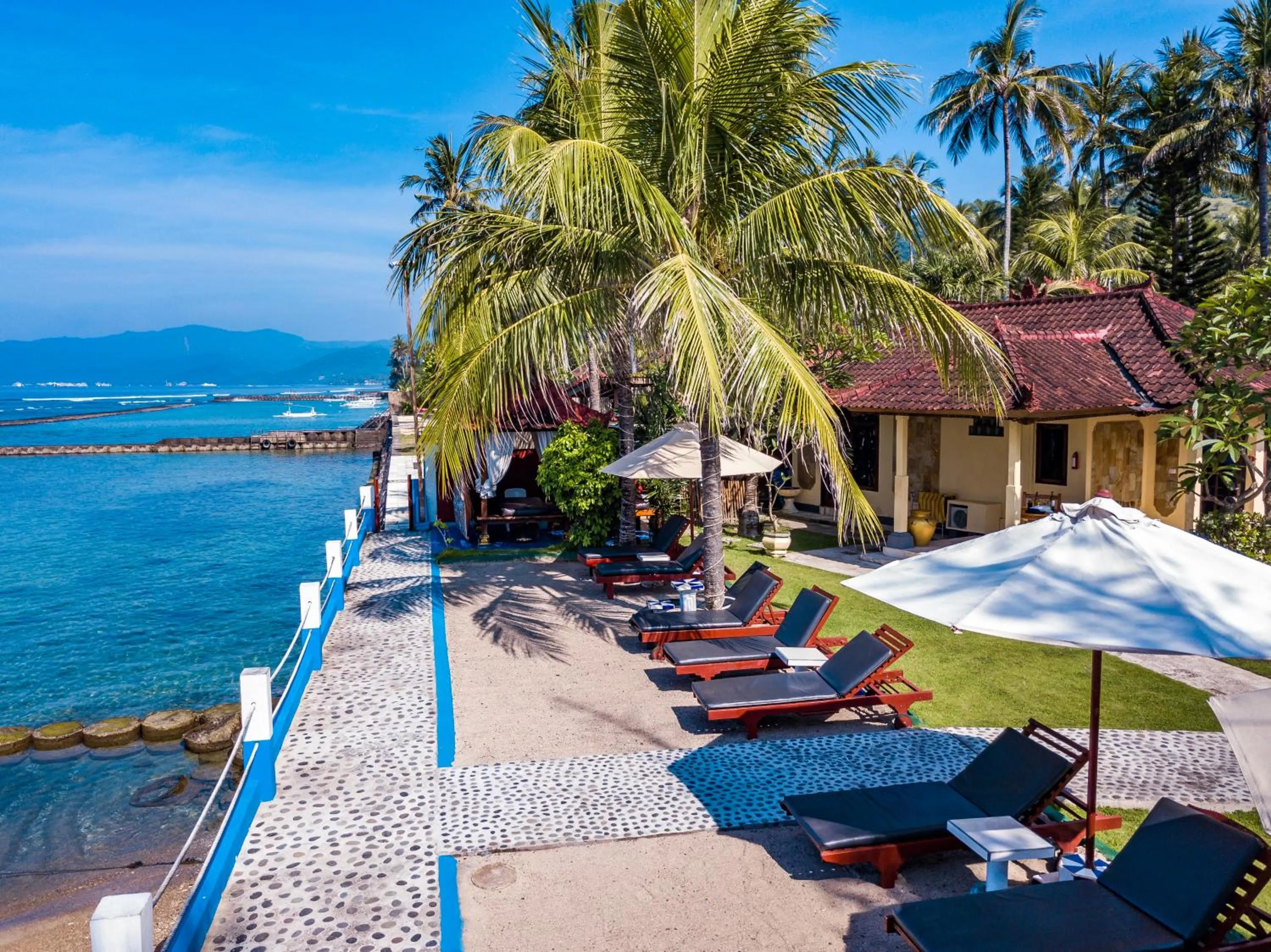 Children play ground in Bali Seascape Beach Club