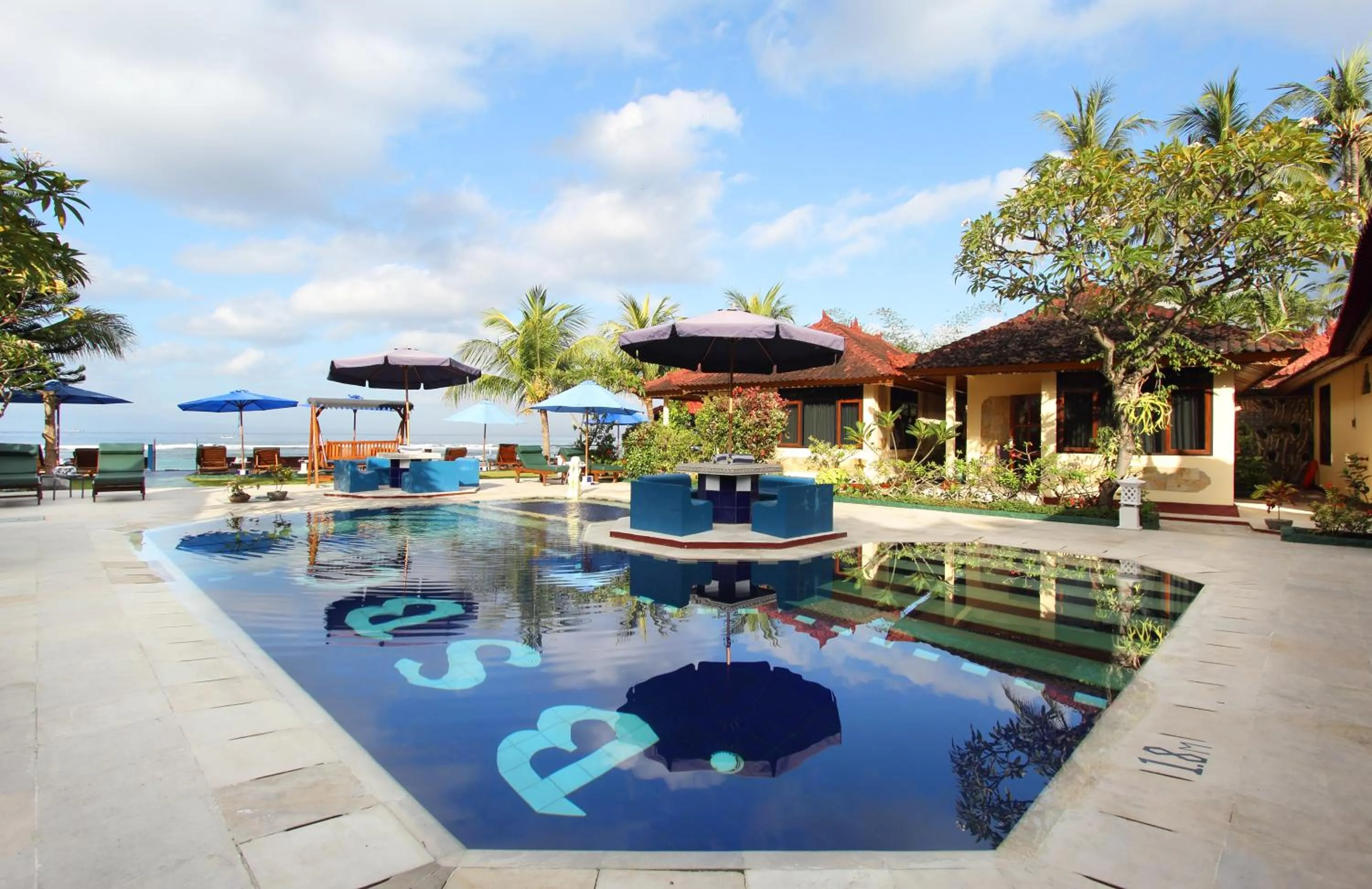 Swimming pool in Bali Seascape Beach Club