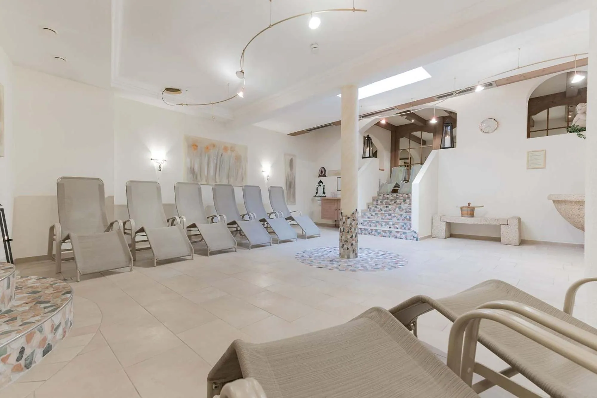 Sauna in Hotel Burgstall