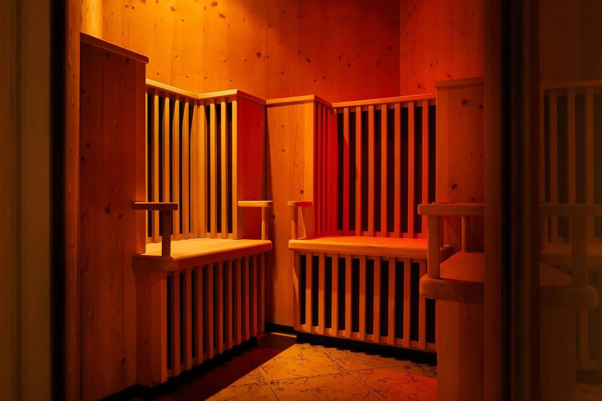 Sauna in Hotel Burgstall