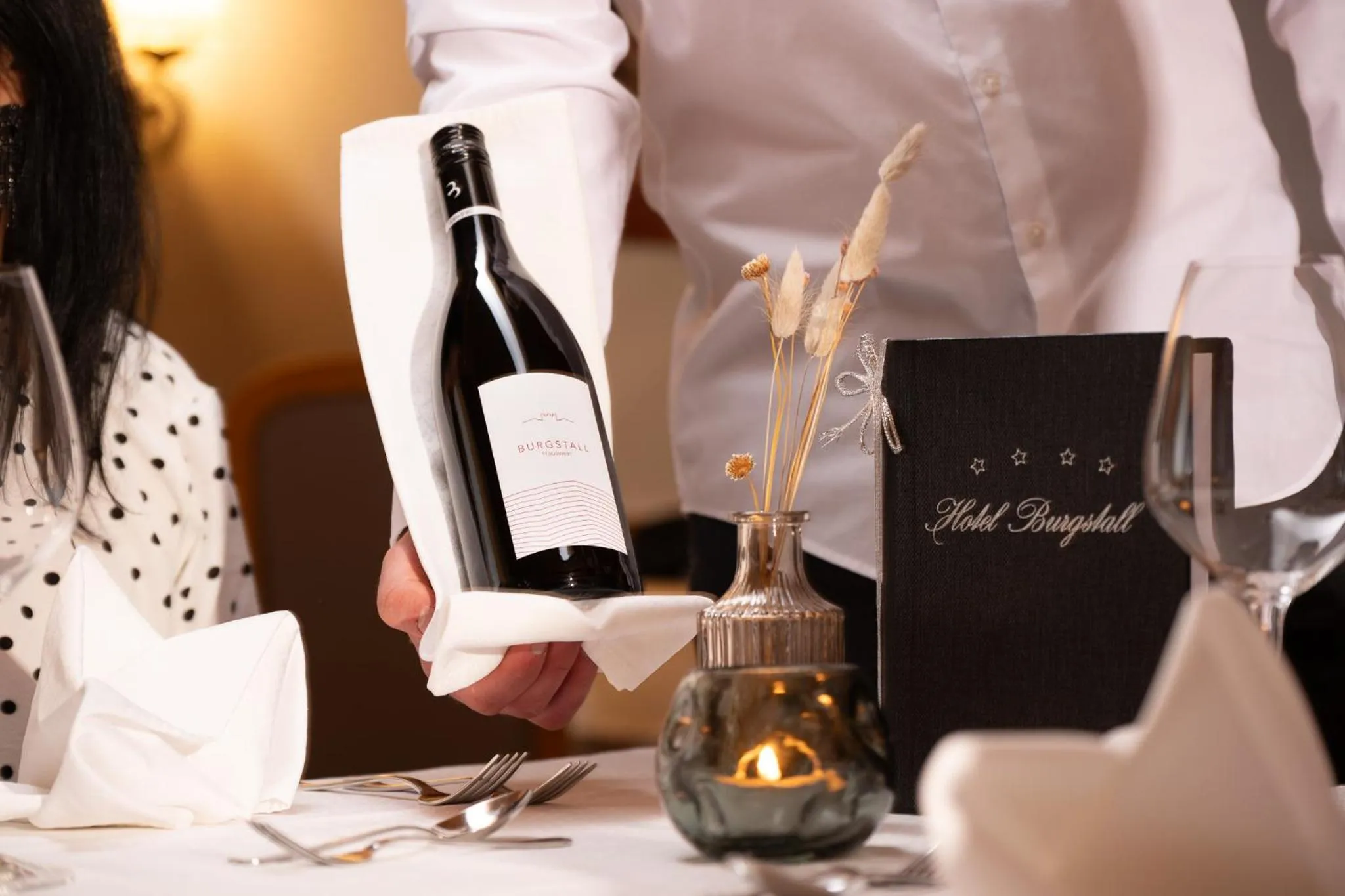 Dinner in Hotel Burgstall