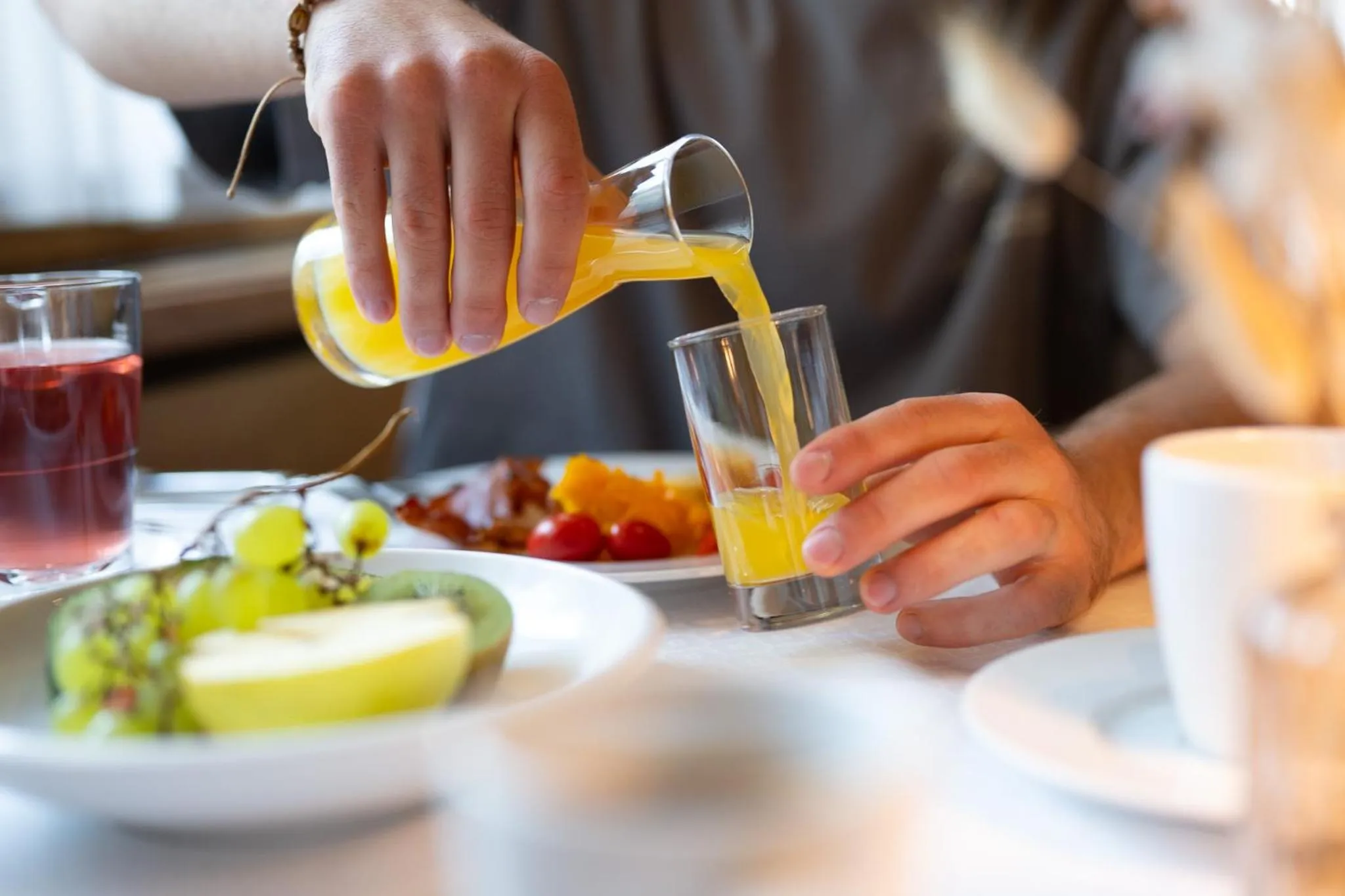 Breakfast in Hotel Burgstall