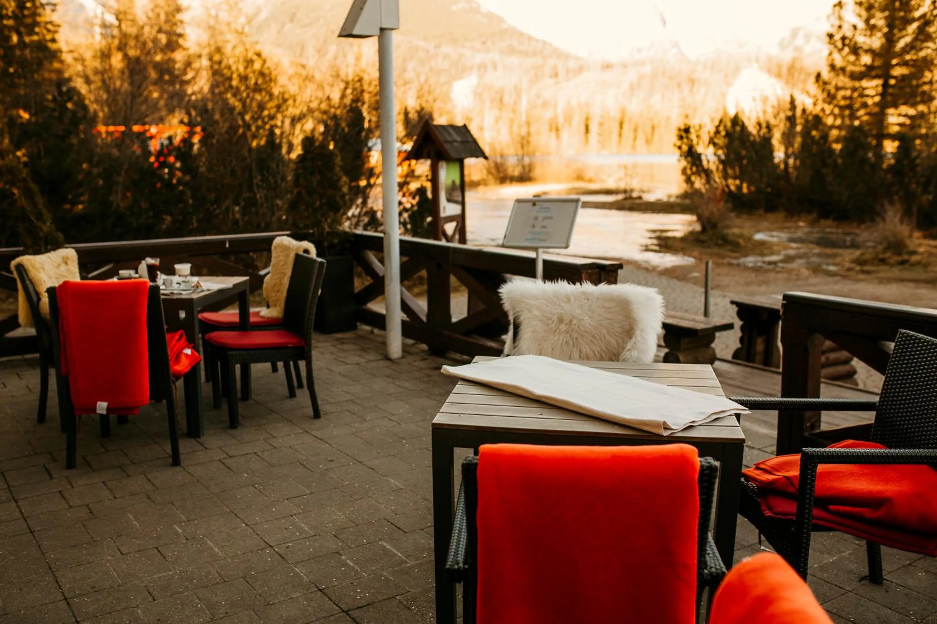 Restaurant/places to eat in Hotel Solisko