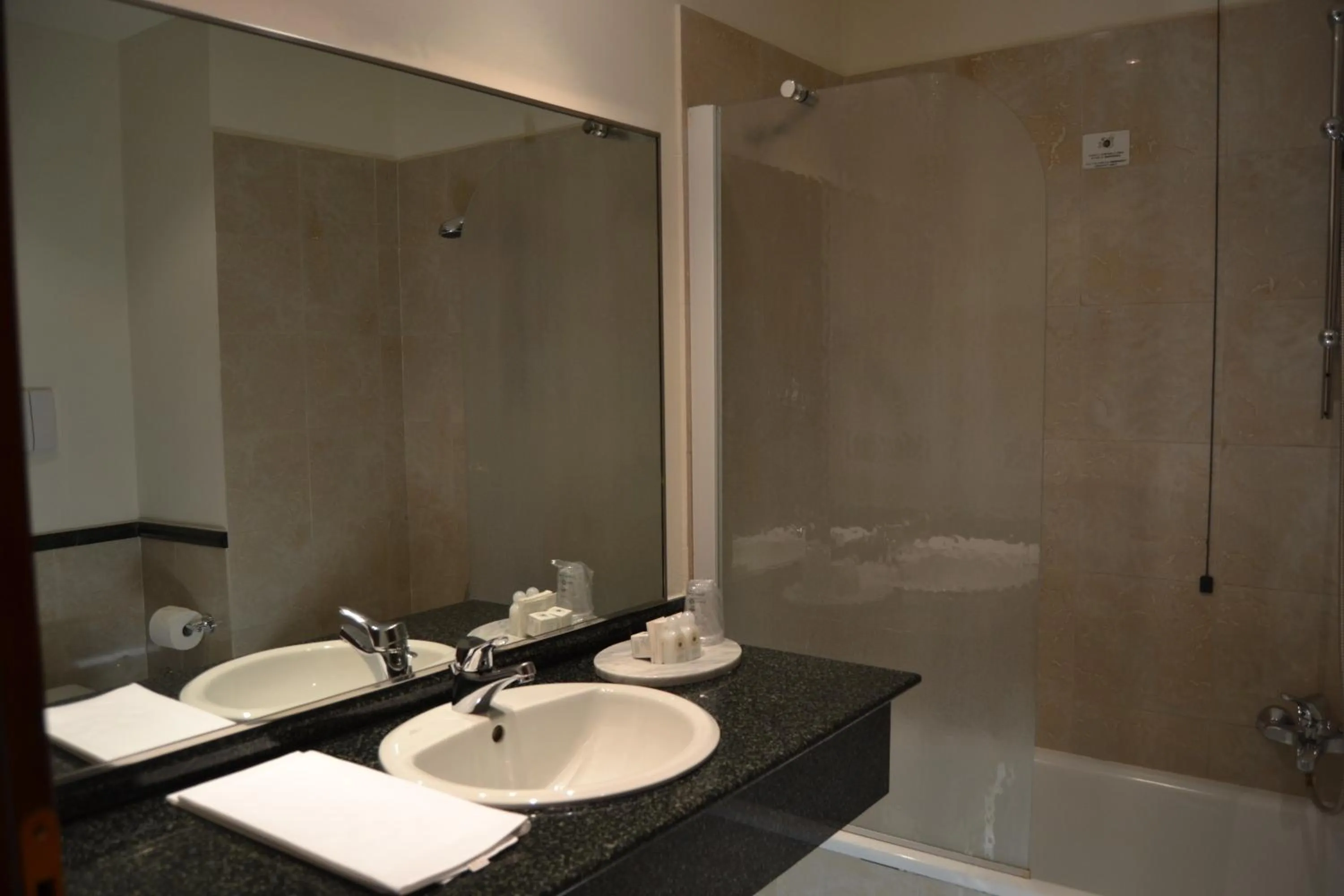 Bathroom in Hotel Due Leoni