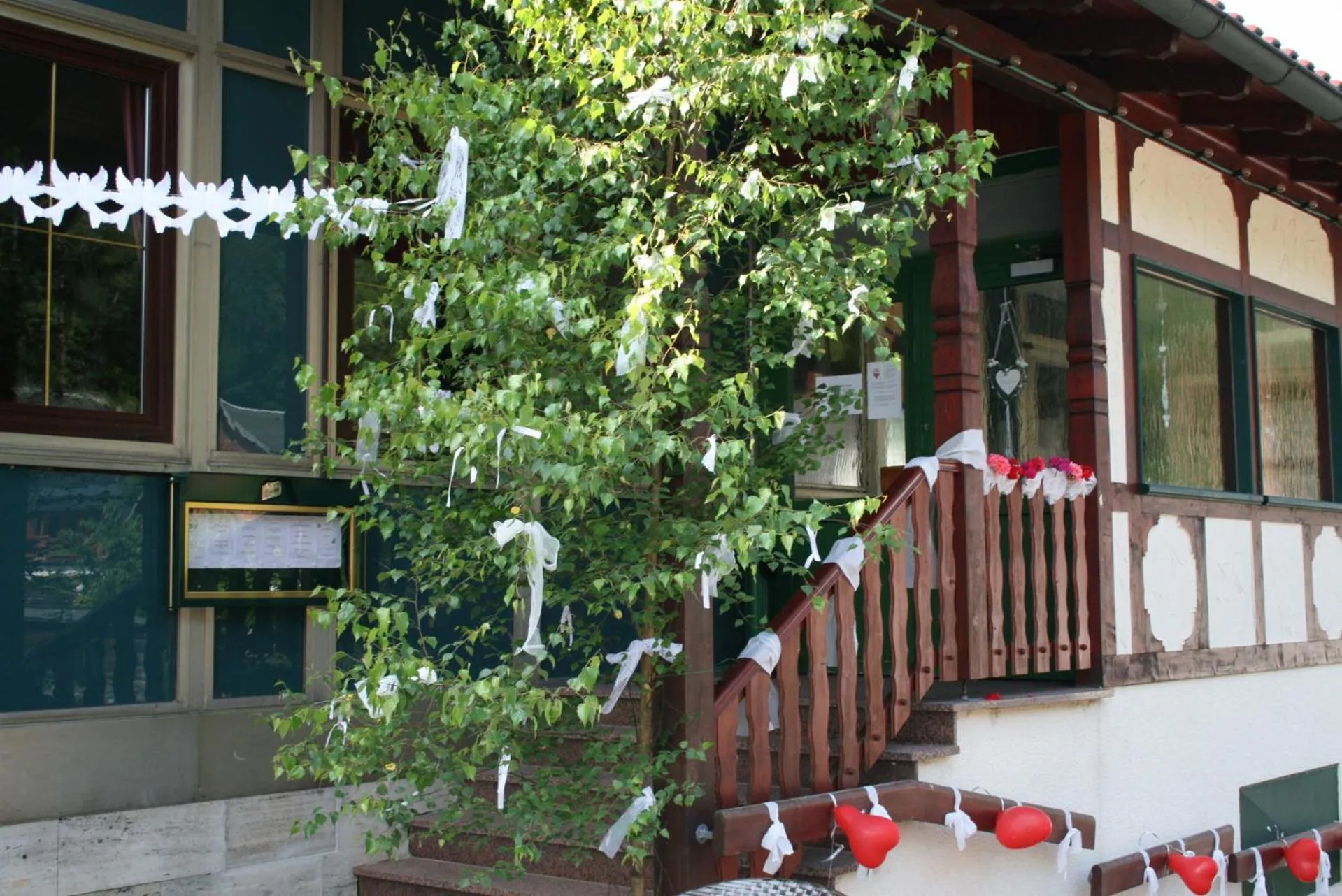 Facade/entrance in Gasthaus&Pension "Grünes Herz"
