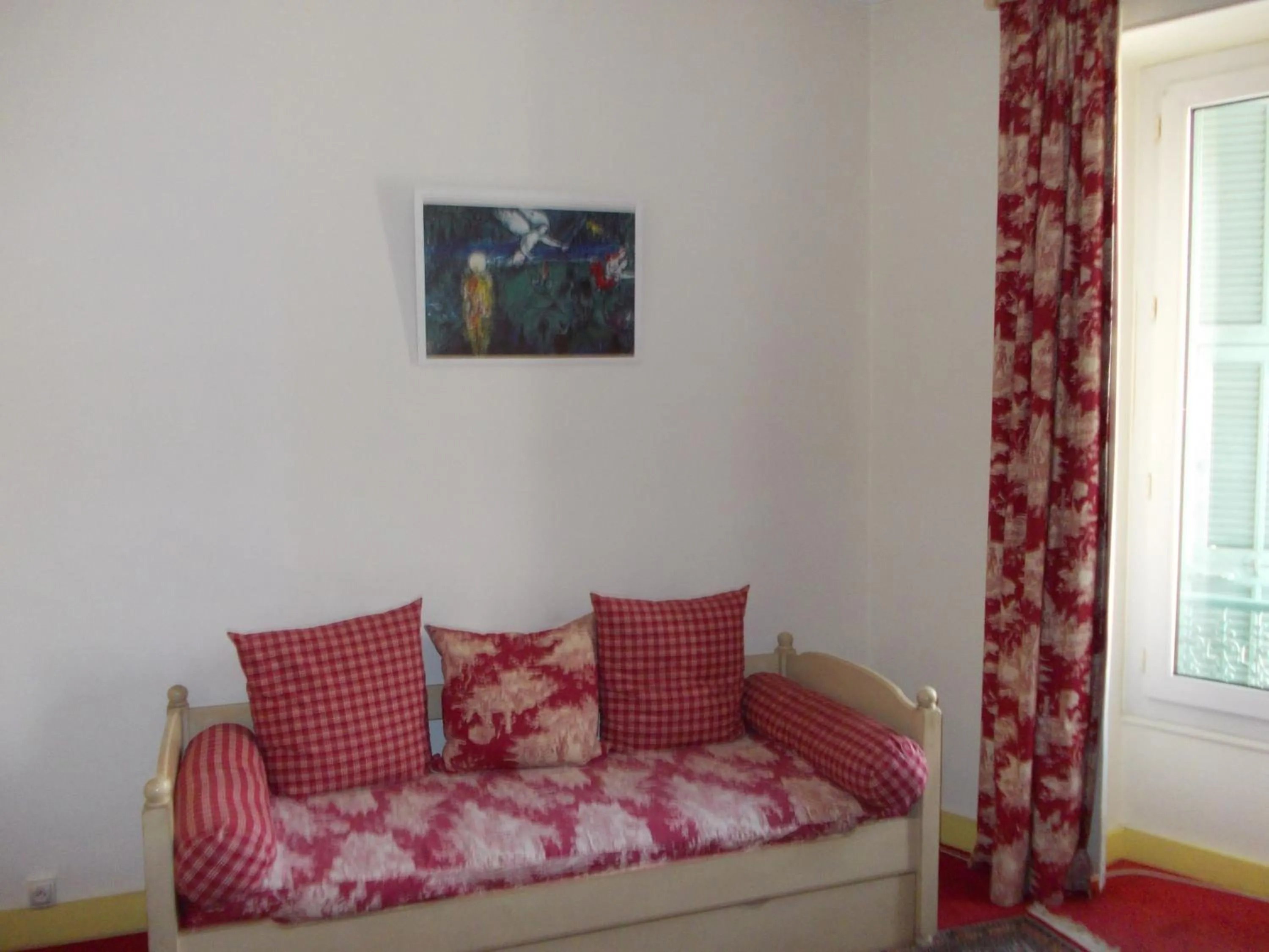 Seating area in Hotel Marcellin