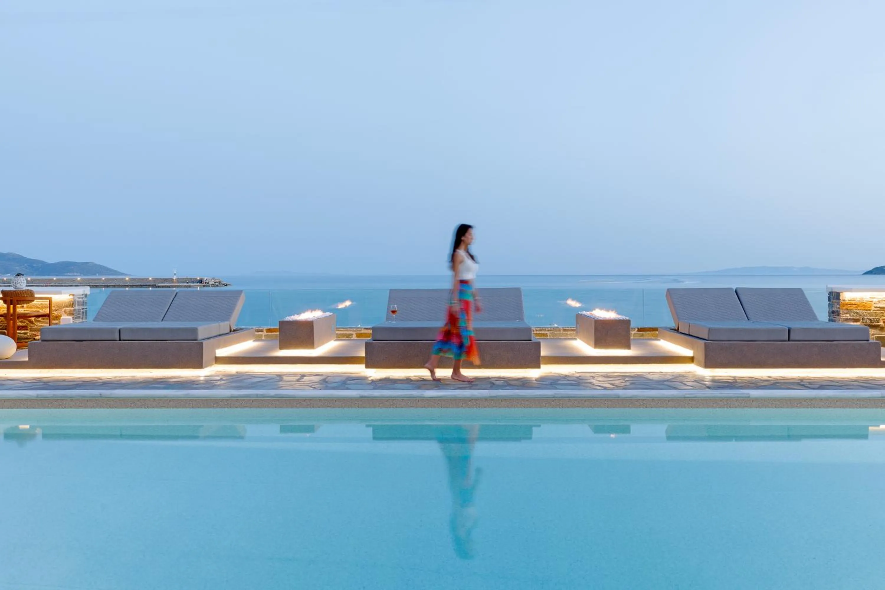 Swimming pool in Anastasia Hotel & Suites Mediterranean Comfort