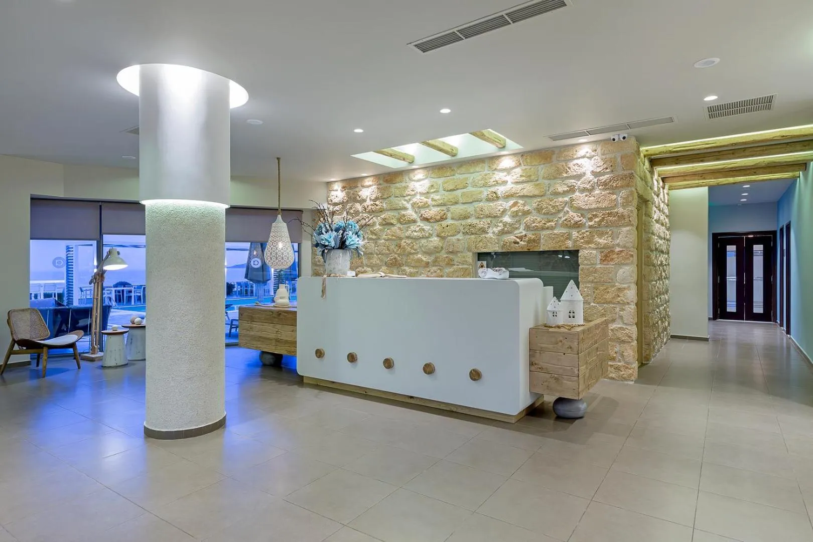 Lobby or reception in Anastasia Hotel & Suites Mediterranean Comfort