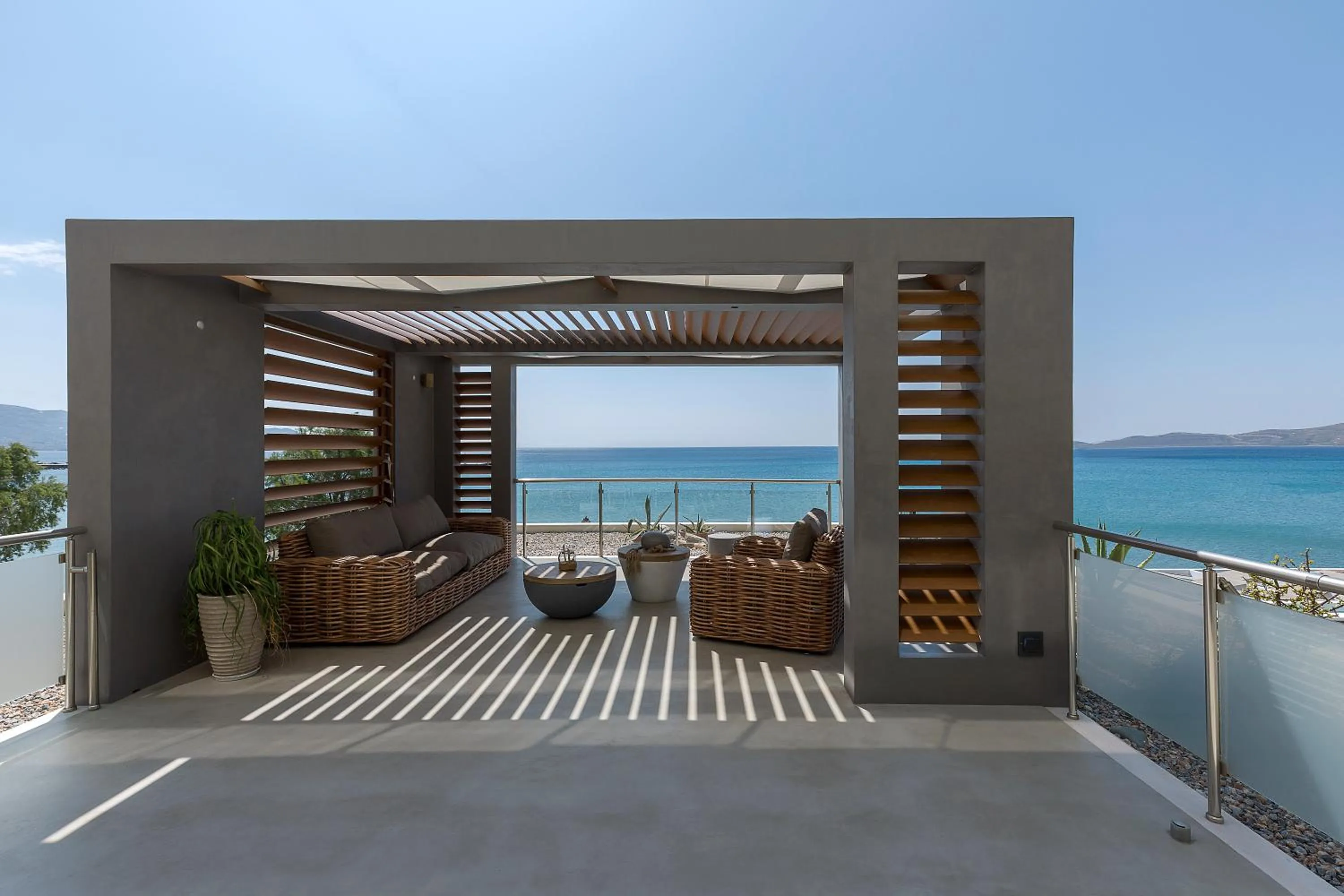 Balcony/Terrace in Anastasia Hotel & Suites Mediterranean Comfort