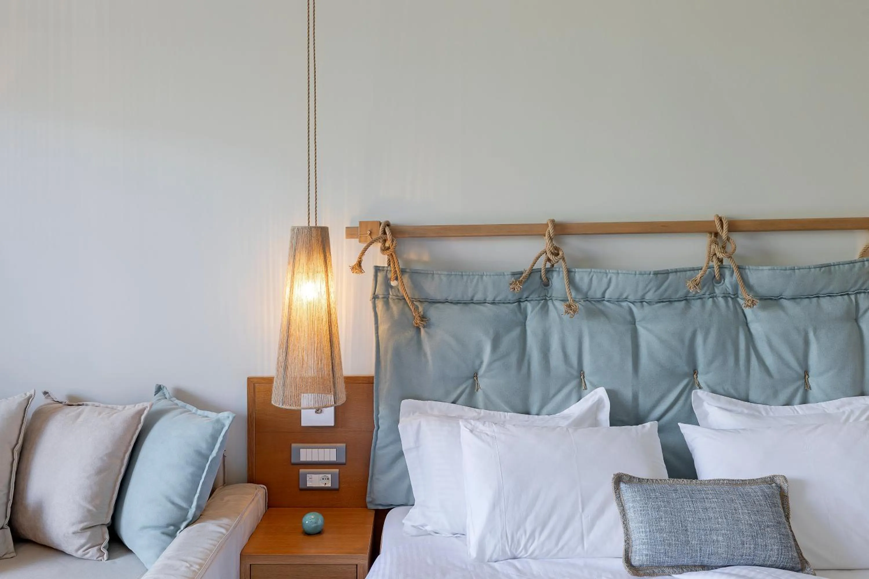 Bed in Anastasia Hotel & Suites Mediterranean Comfort