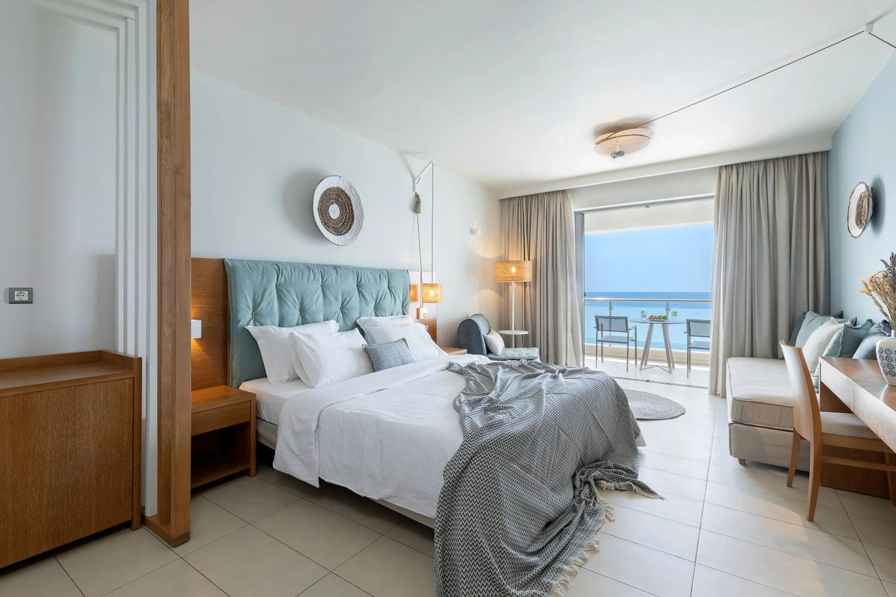 Bed in Anastasia Hotel & Suites Mediterranean Comfort