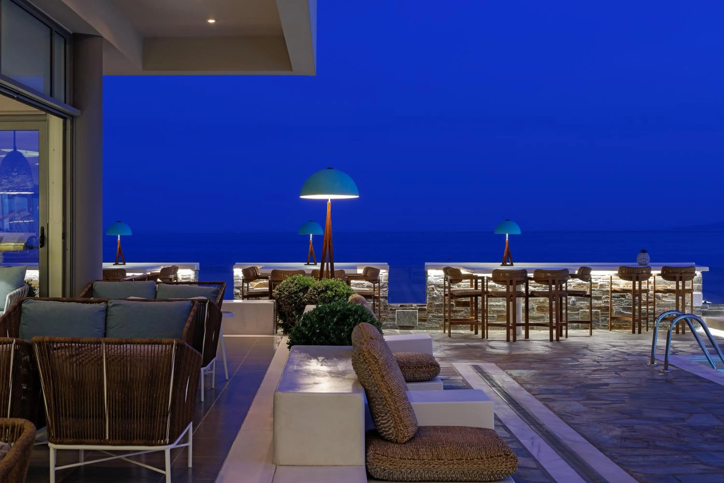 Restaurant/places to eat in Anastasia Hotel & Suites Mediterranean Comfort