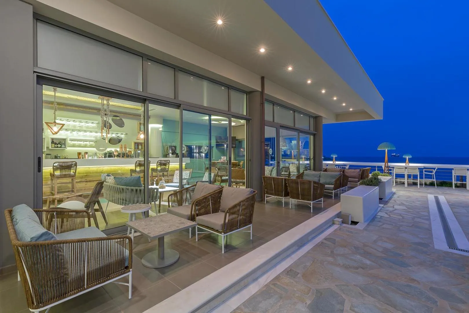 Lounge or bar in Anastasia Hotel & Suites Mediterranean Comfort