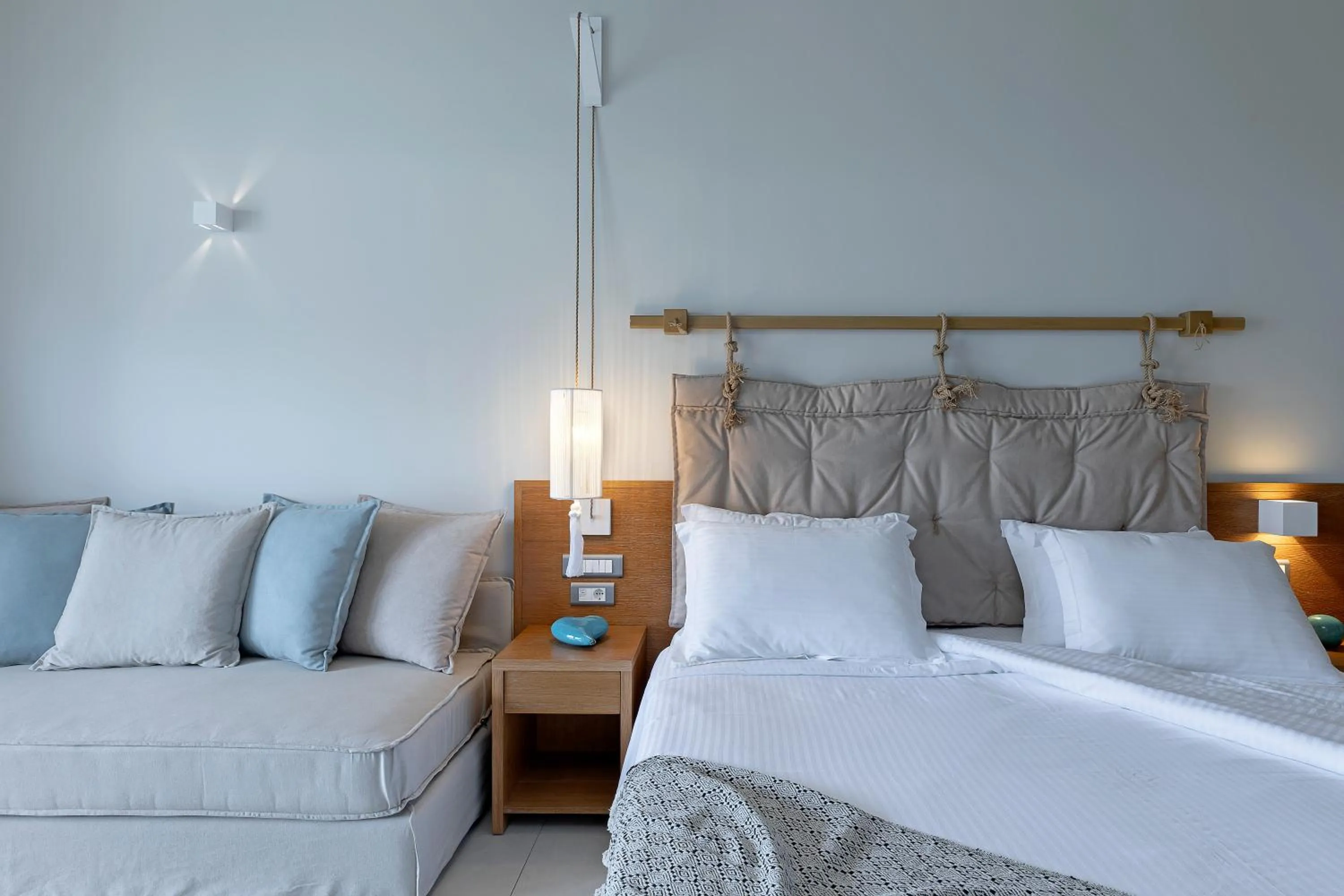 Bed in Anastasia Hotel & Suites Mediterranean Comfort