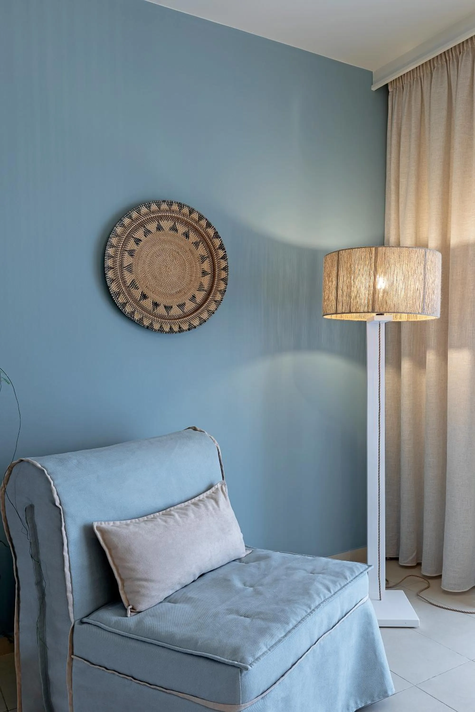 Seating area, Bed in Anastasia Hotel & Suites Mediterranean Comfort