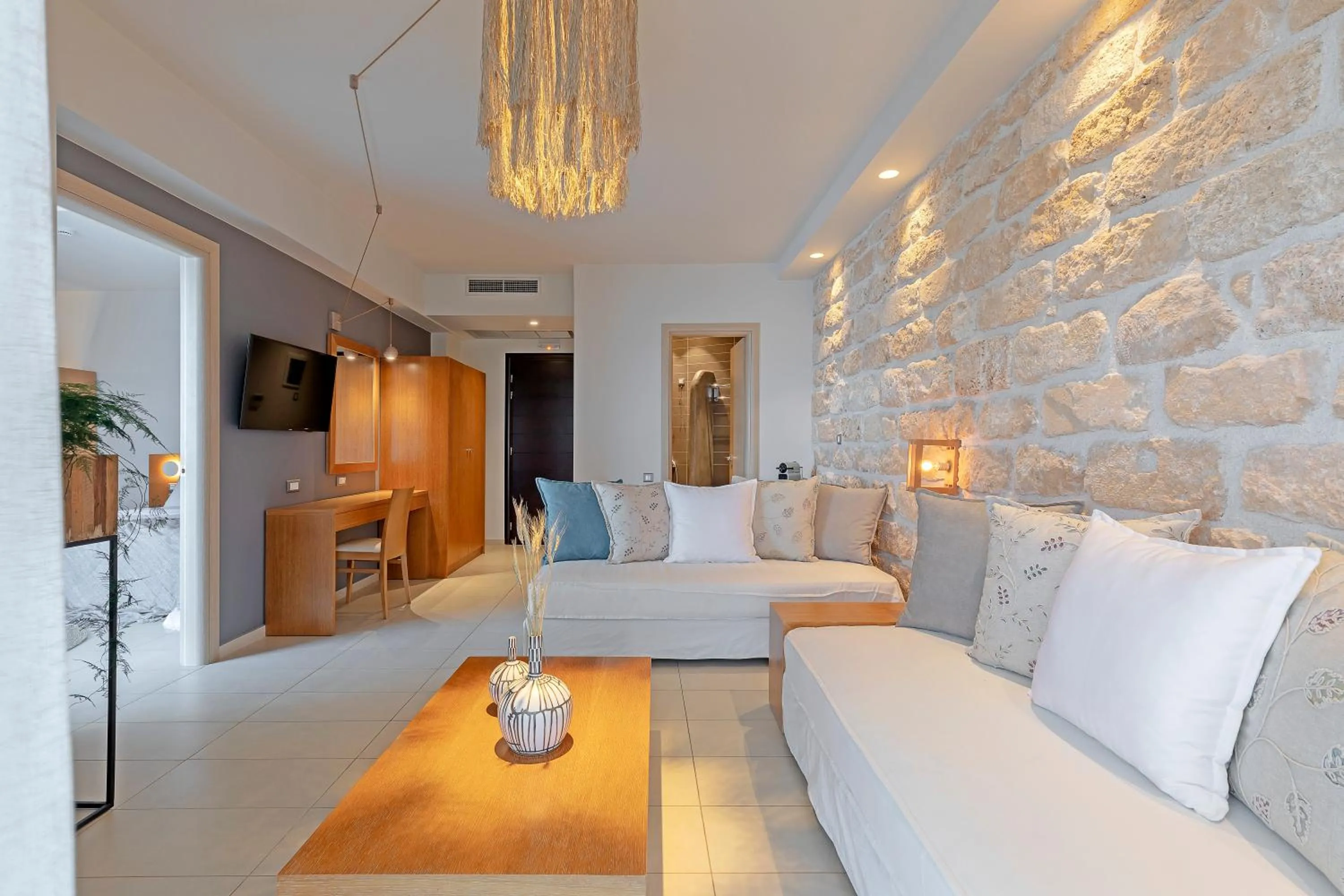 Living room in Anastasia Hotel & Suites Mediterranean Comfort