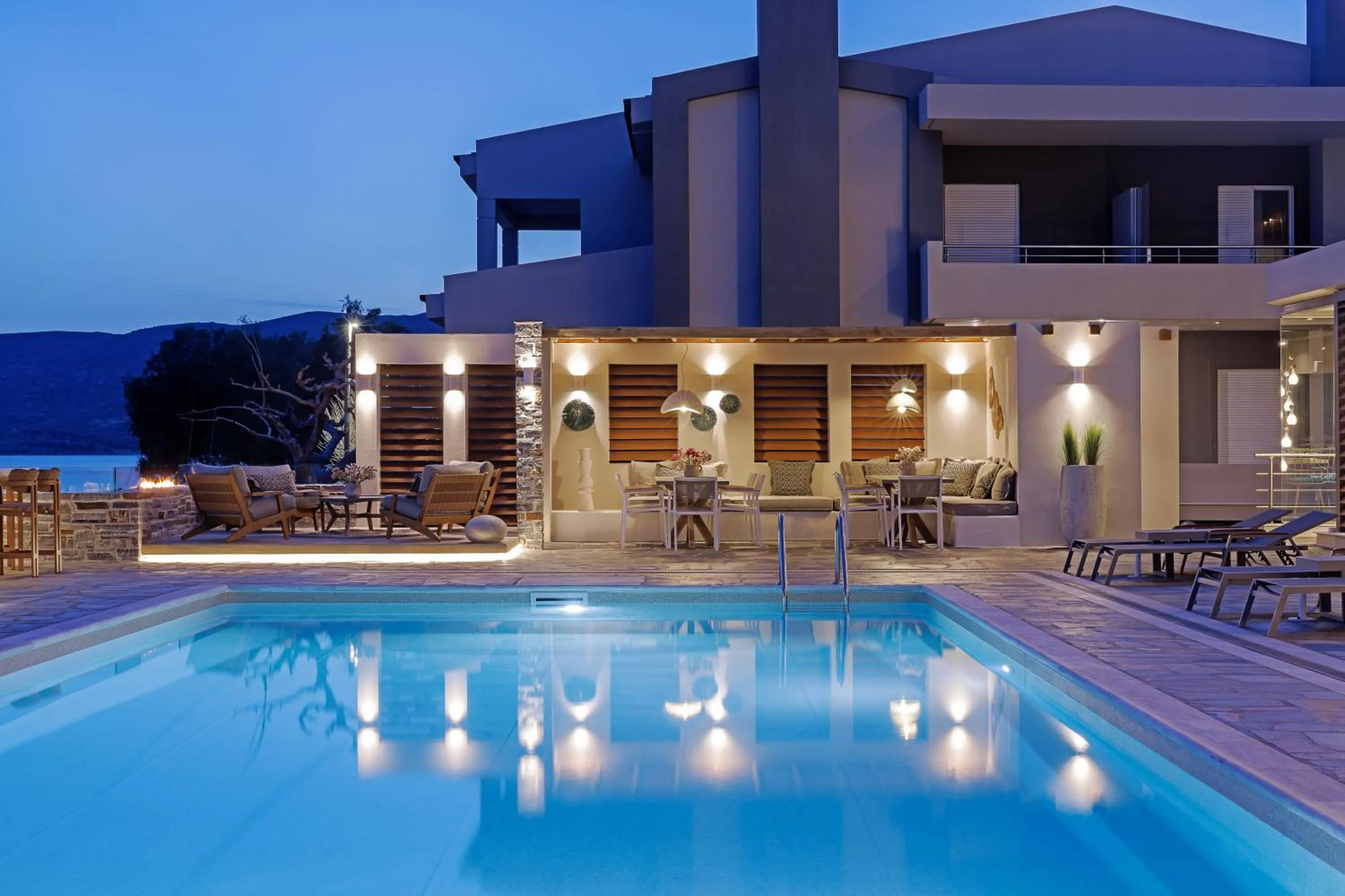 Restaurant/places to eat in Anastasia Hotel & Suites Mediterranean Comfort