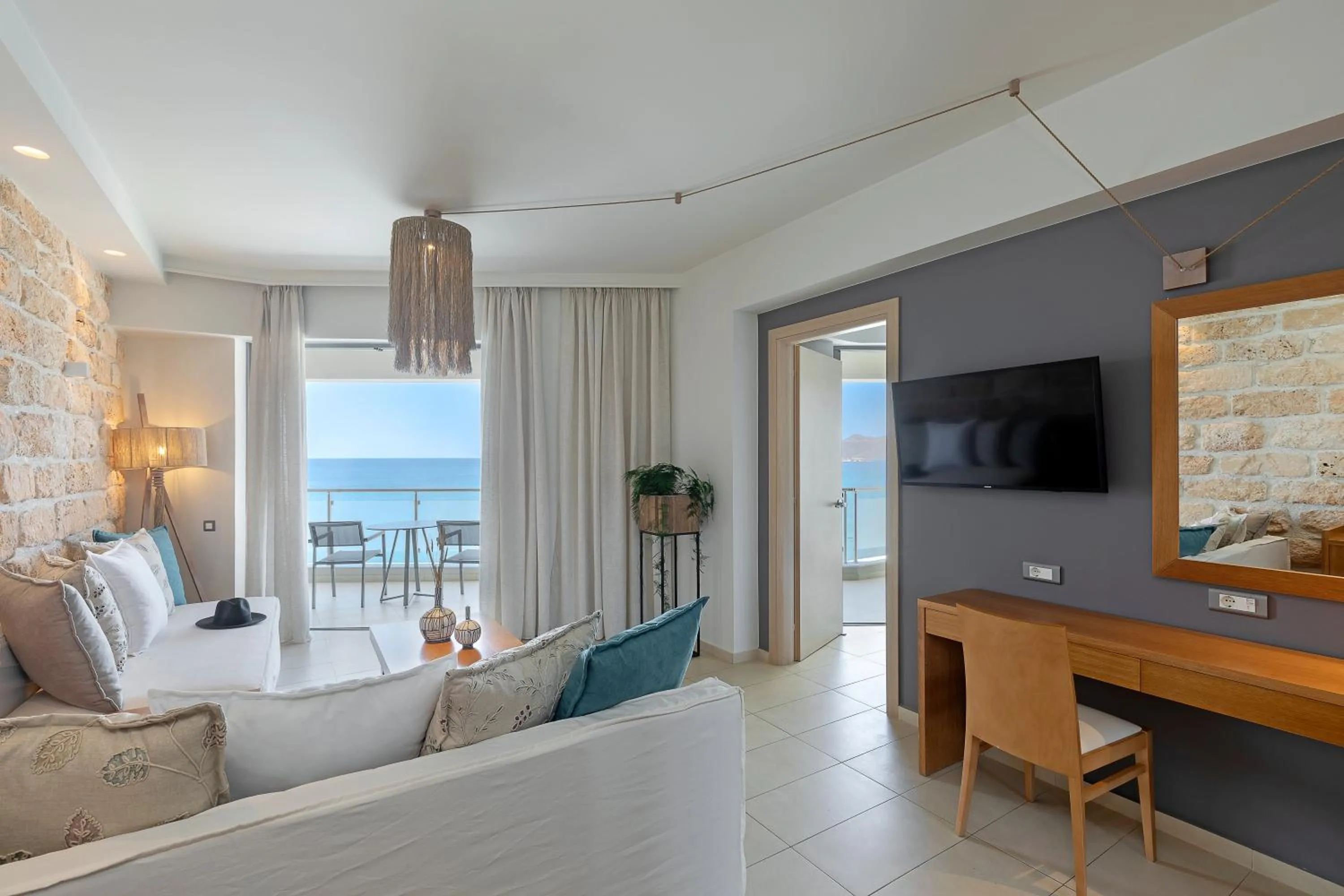 Living room in Anastasia Hotel & Suites Mediterranean Comfort