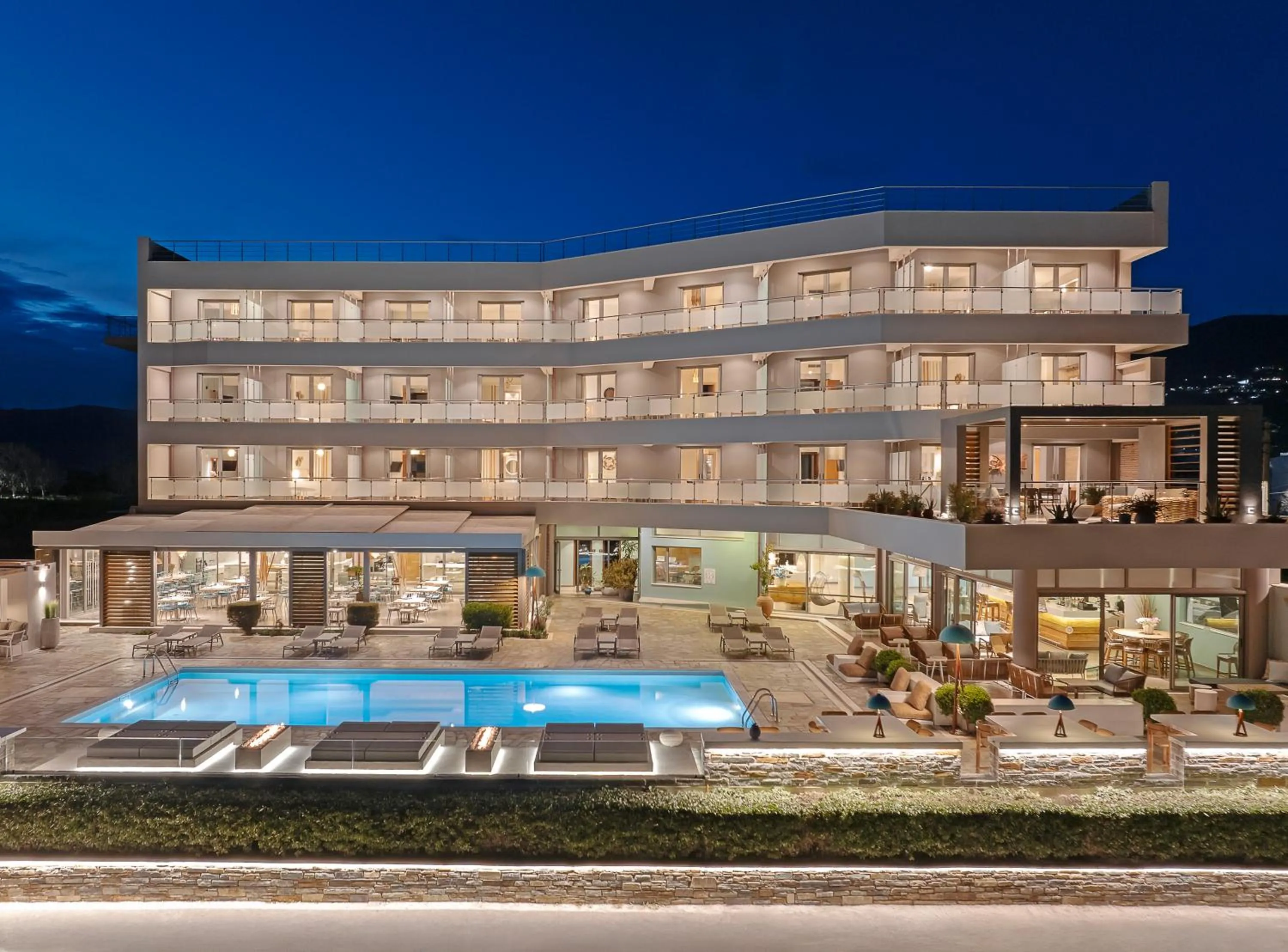 Property building in Anastasia Hotel & Suites Mediterranean Comfort