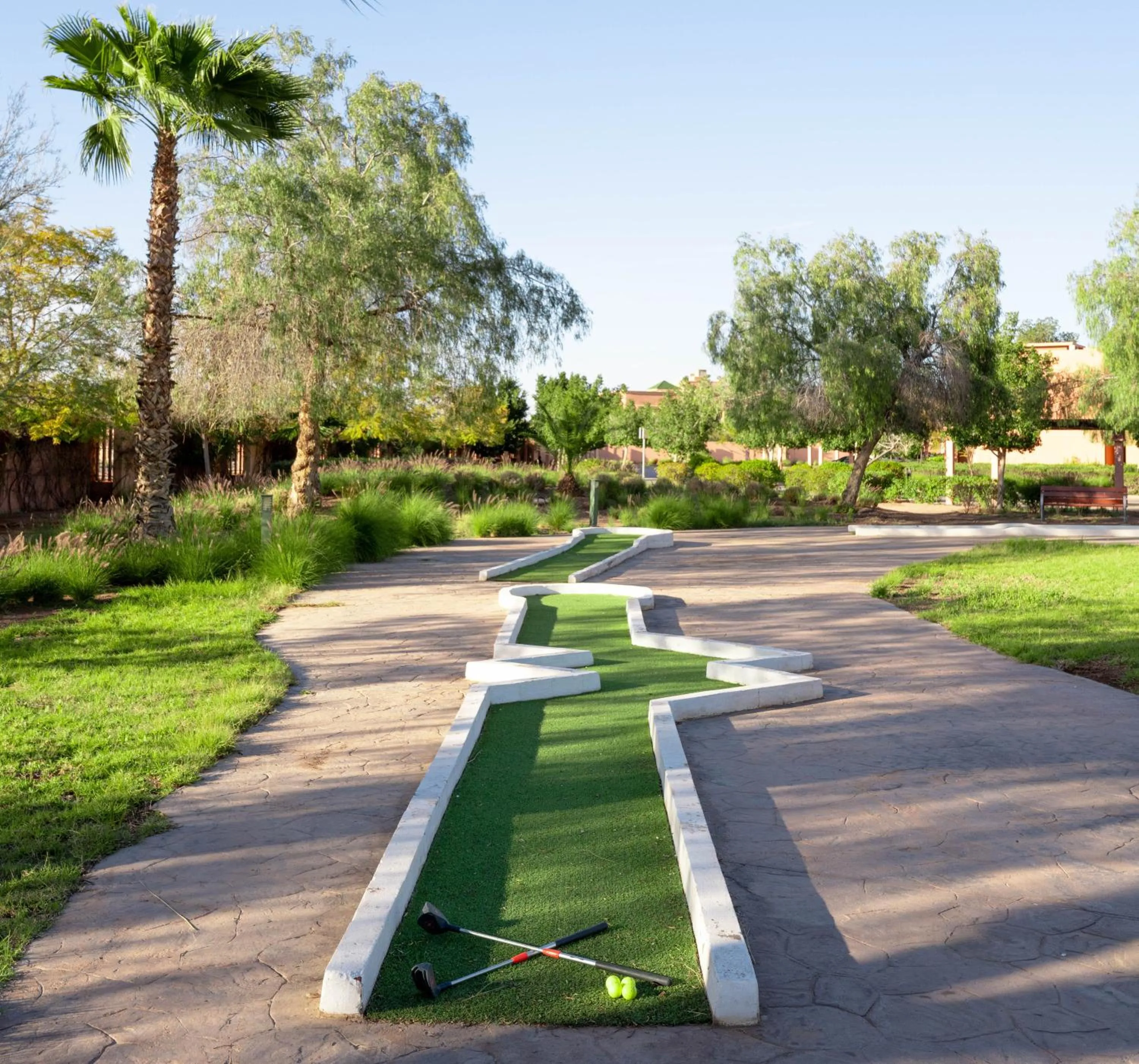 Minigolf in Zephyr Targa Marrakech
