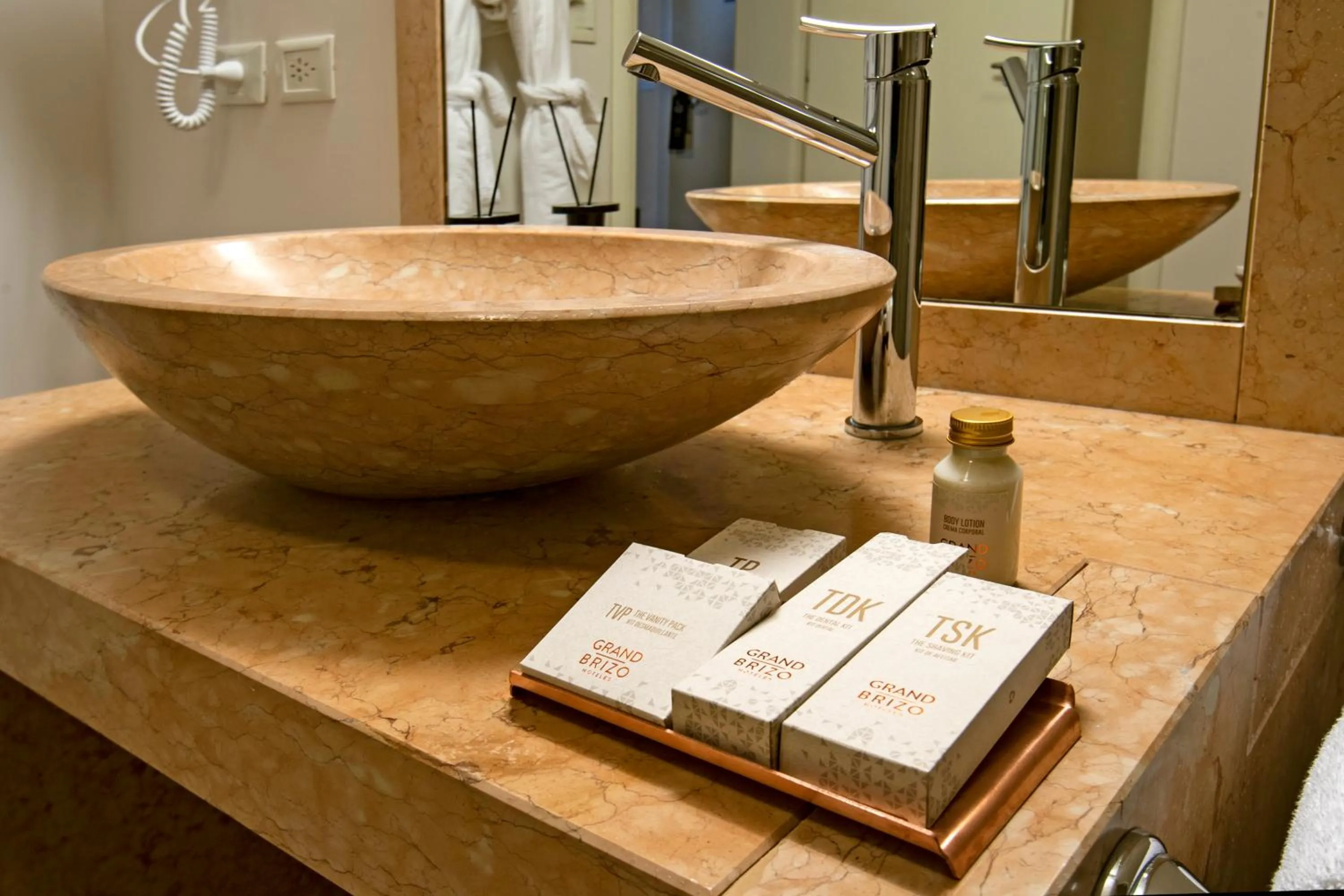 Bathroom in Hotel Grand Brizo Buenos Aires