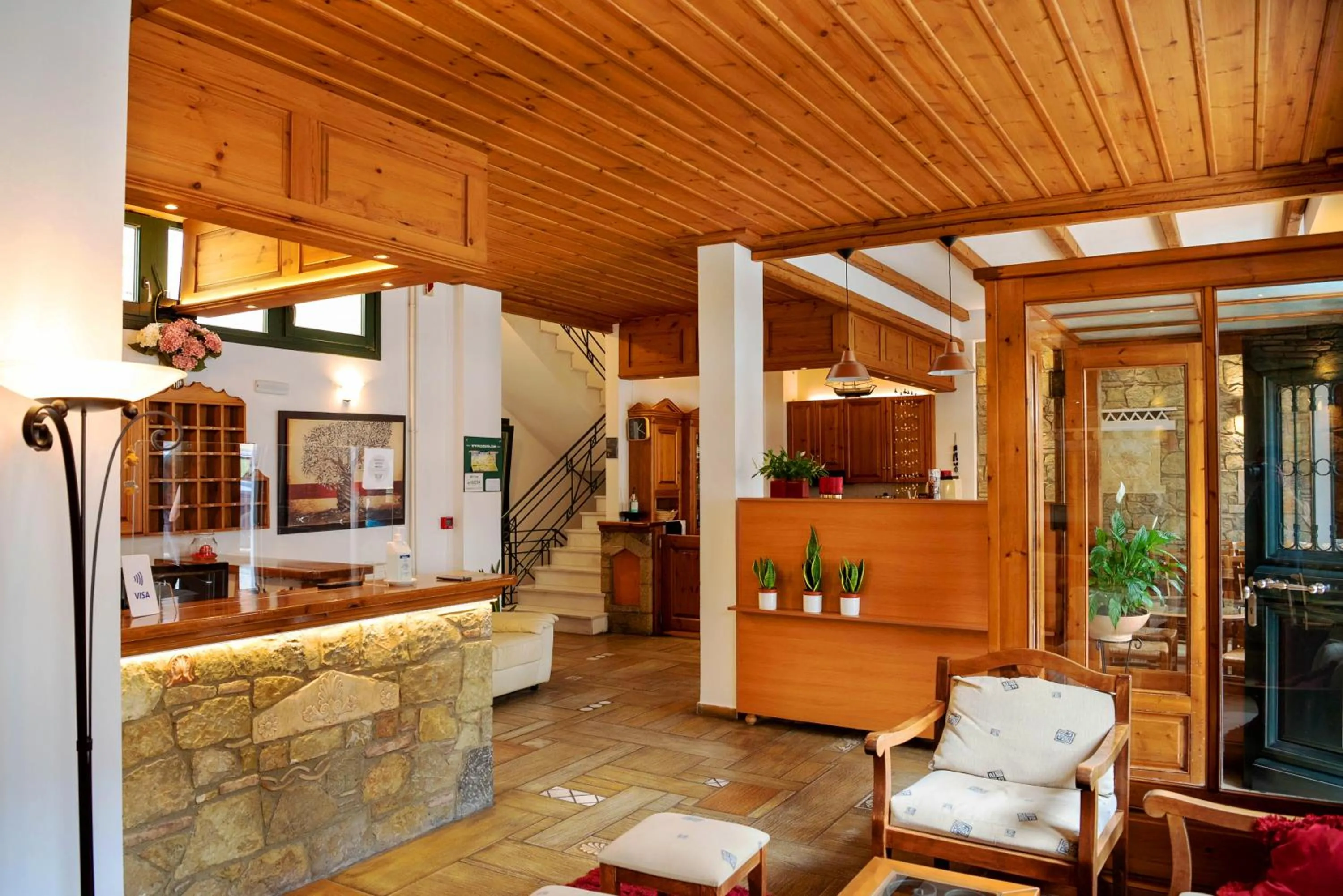 Lobby or reception in Artemis Hotel