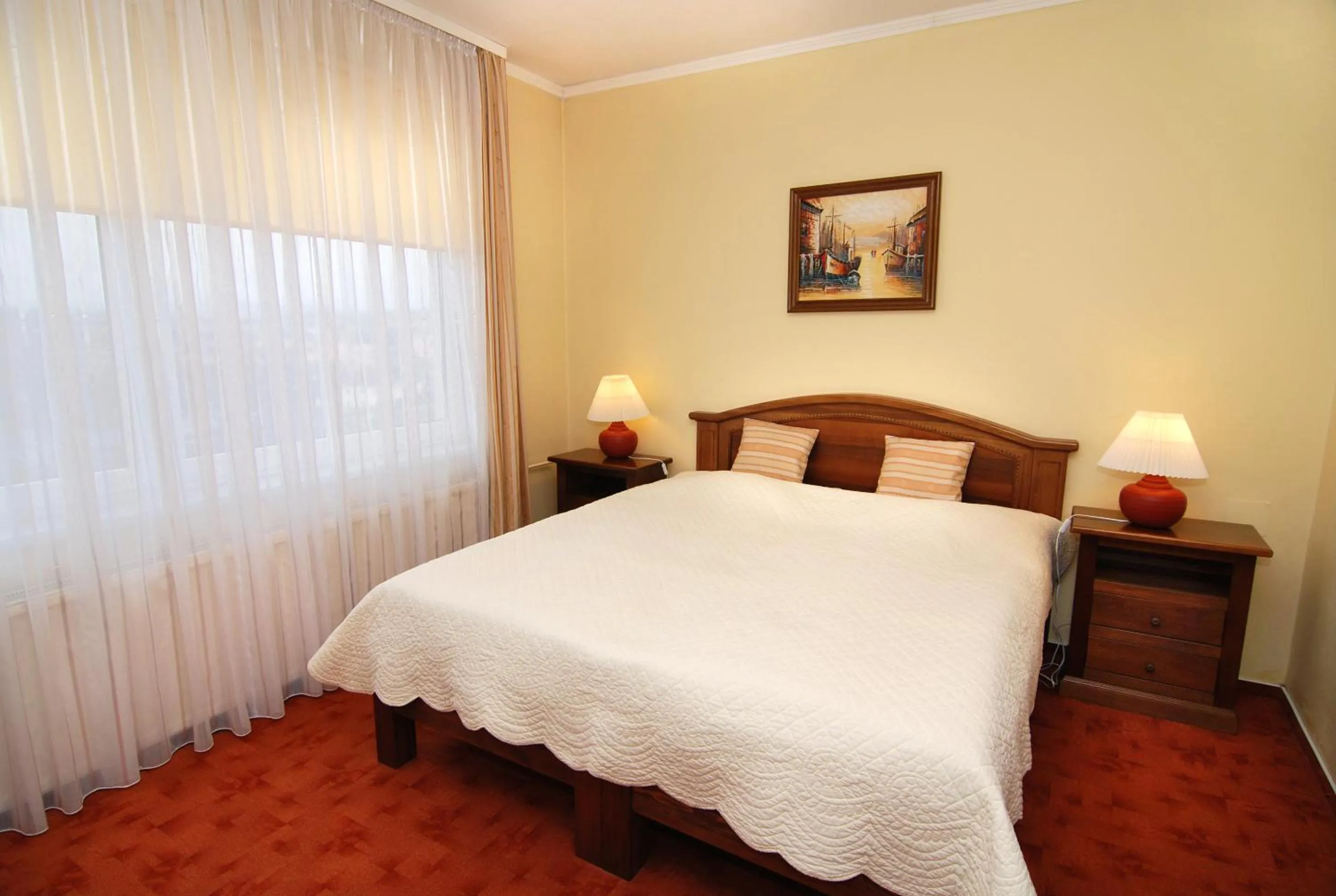 Bed in Hotel Bila Ruze