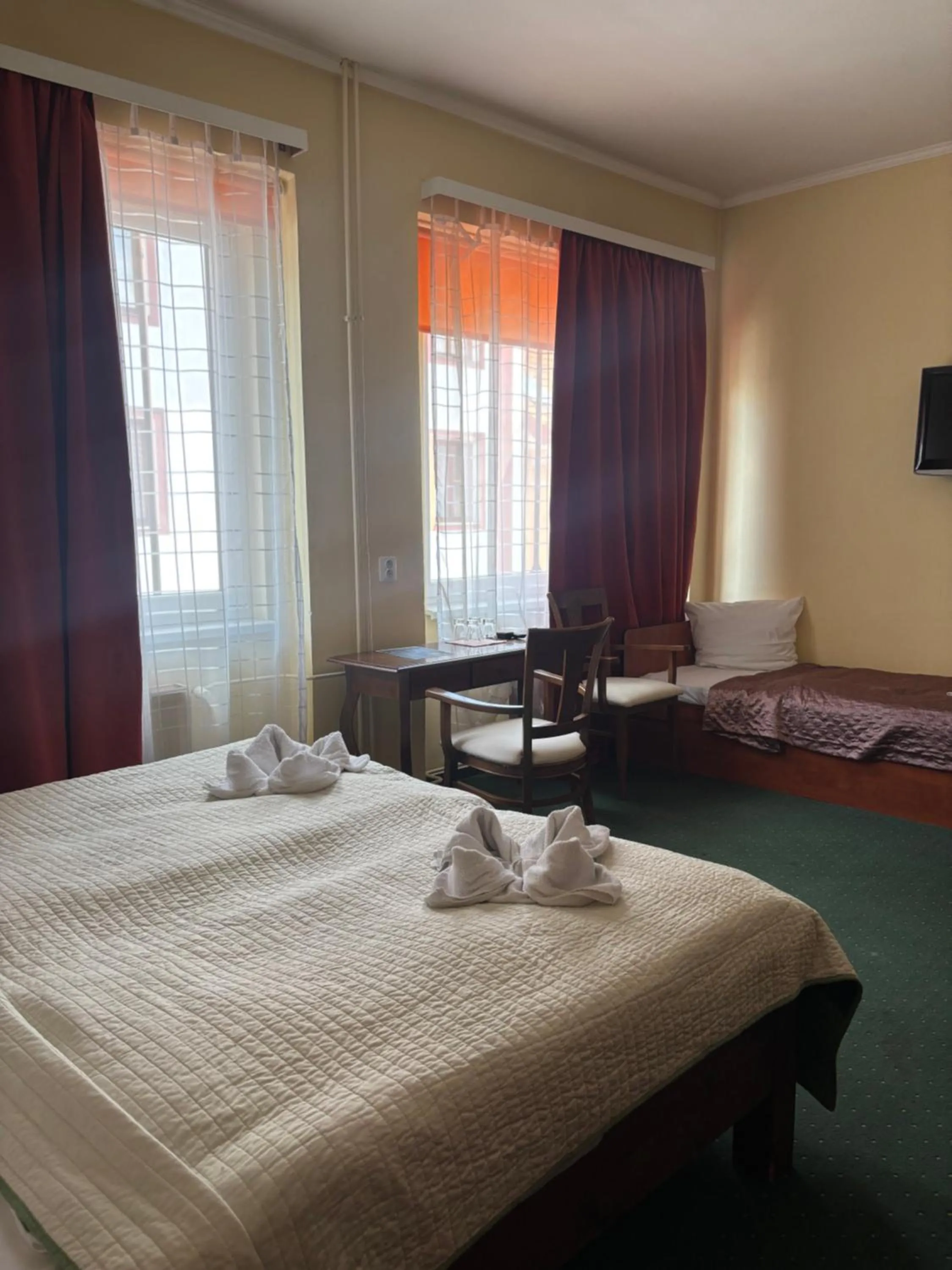 Bed in Hotel Bila Ruze