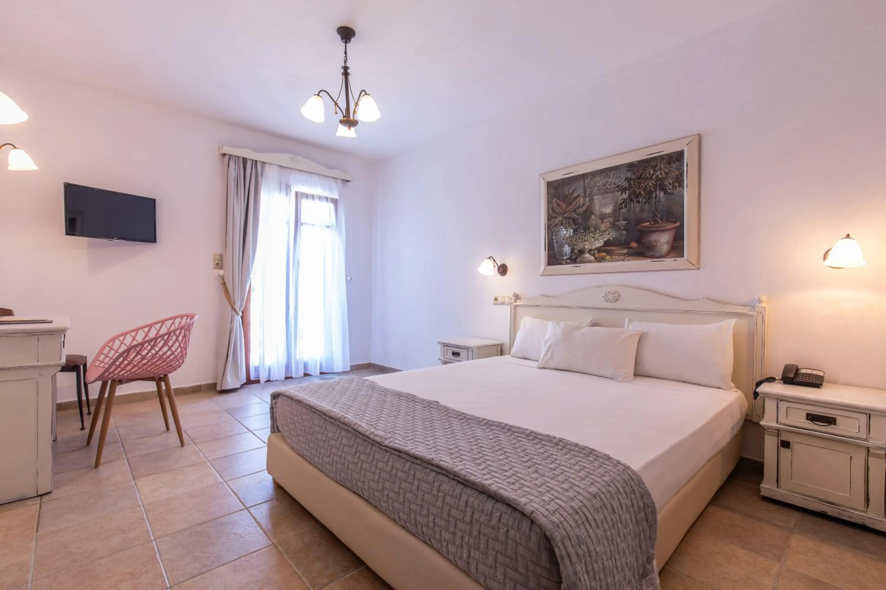 Bed in Plaza Beach Hotel