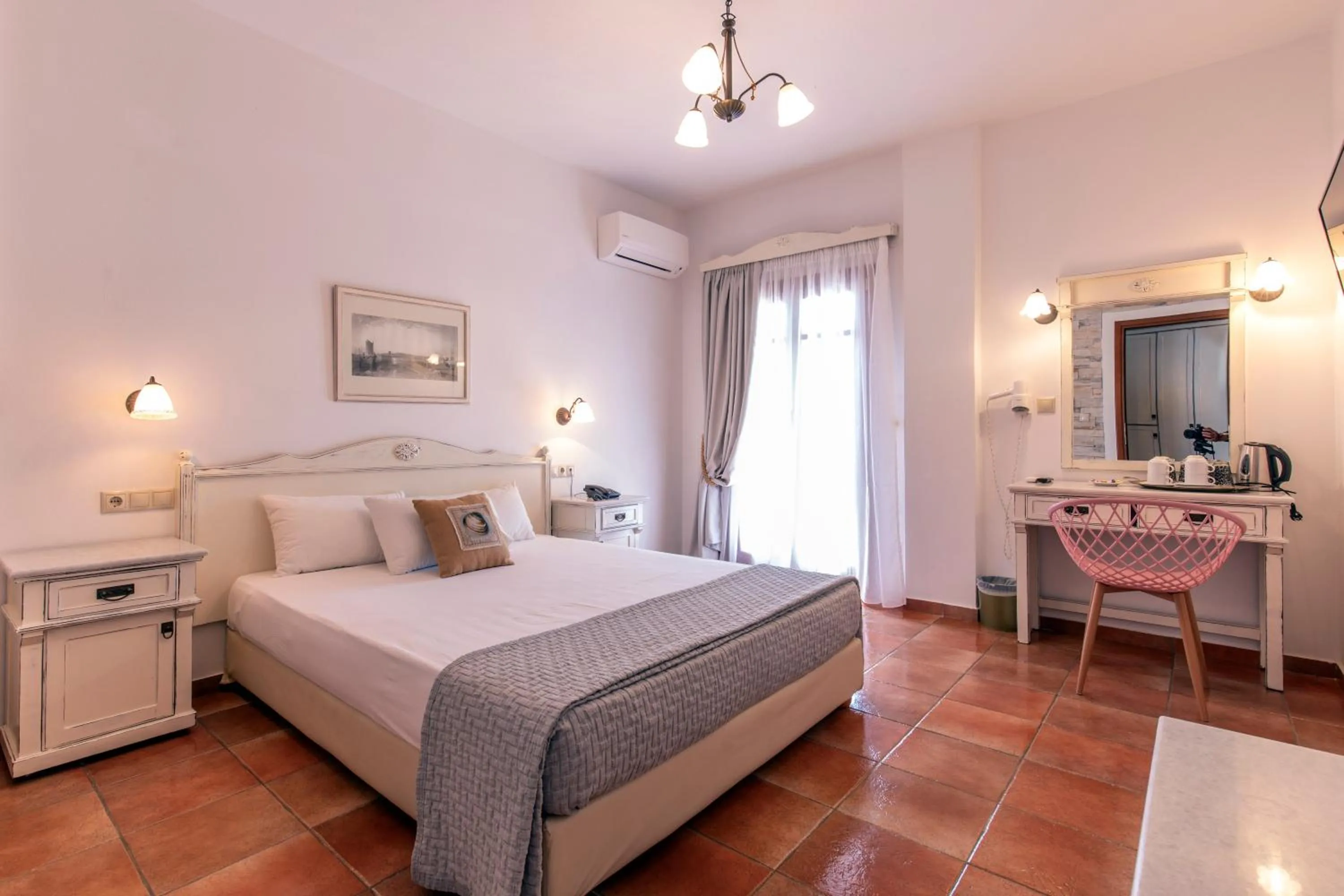 Bed in Plaza Beach Hotel