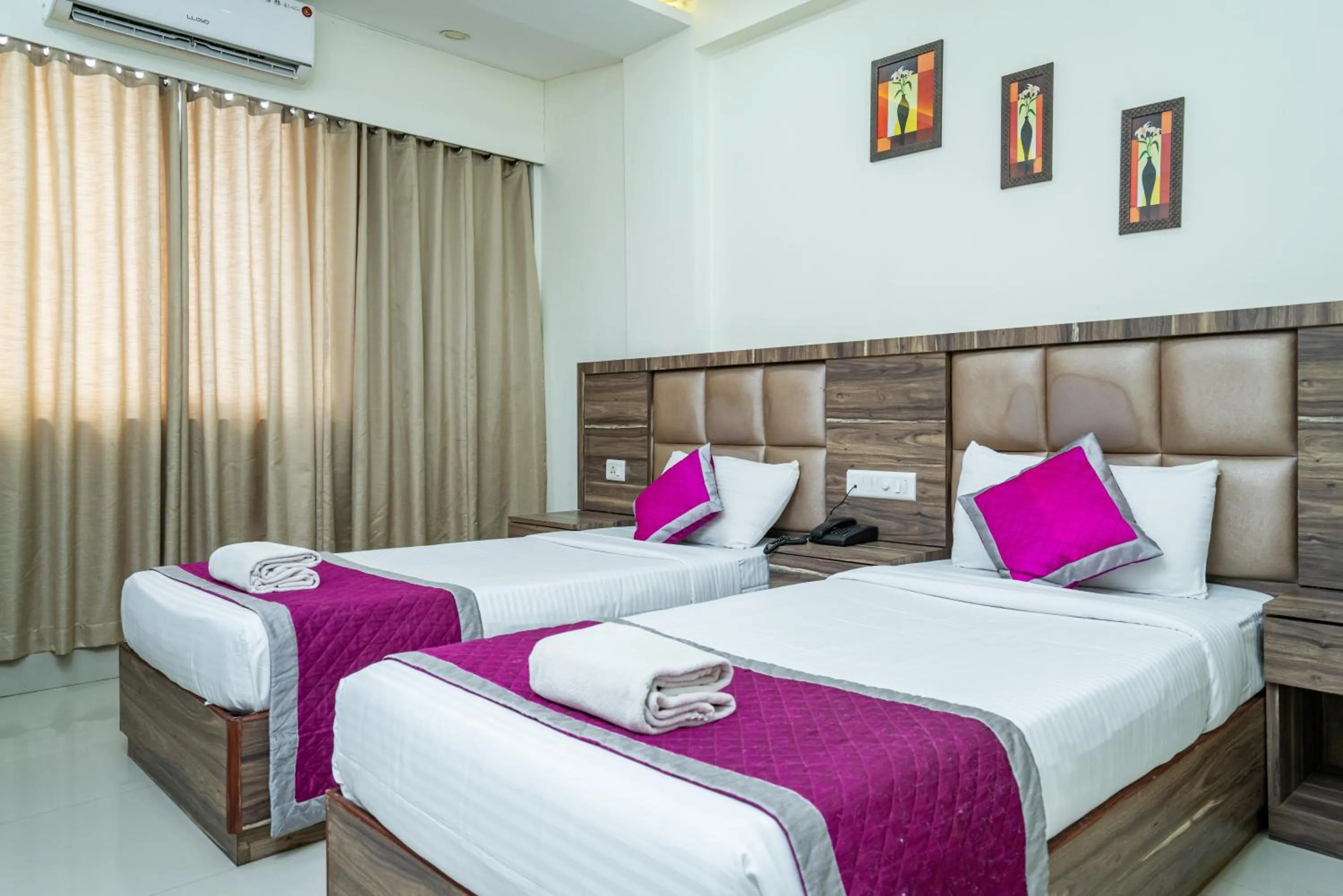 Bed in Nexstay Crystal Residency