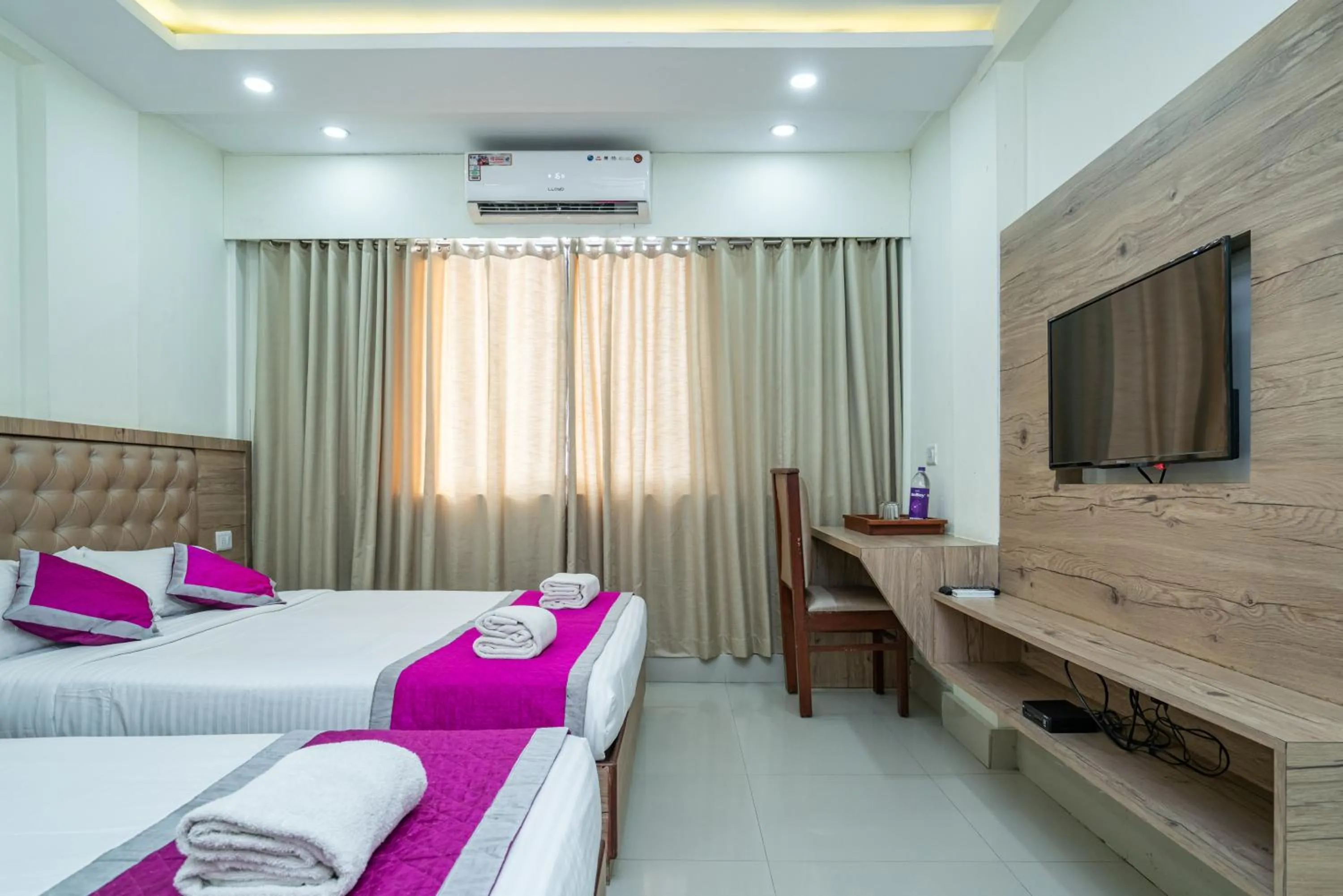 View (from property/room), Bed in Nexstay Crystal Residency