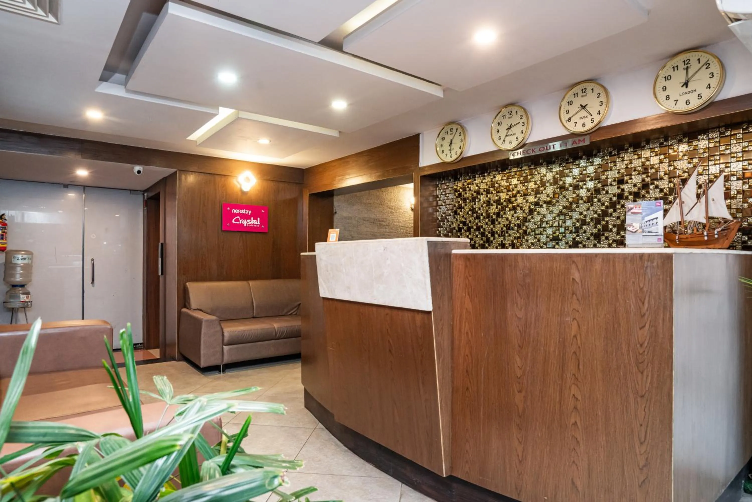 Lobby or reception in Nexstay Crystal Residency