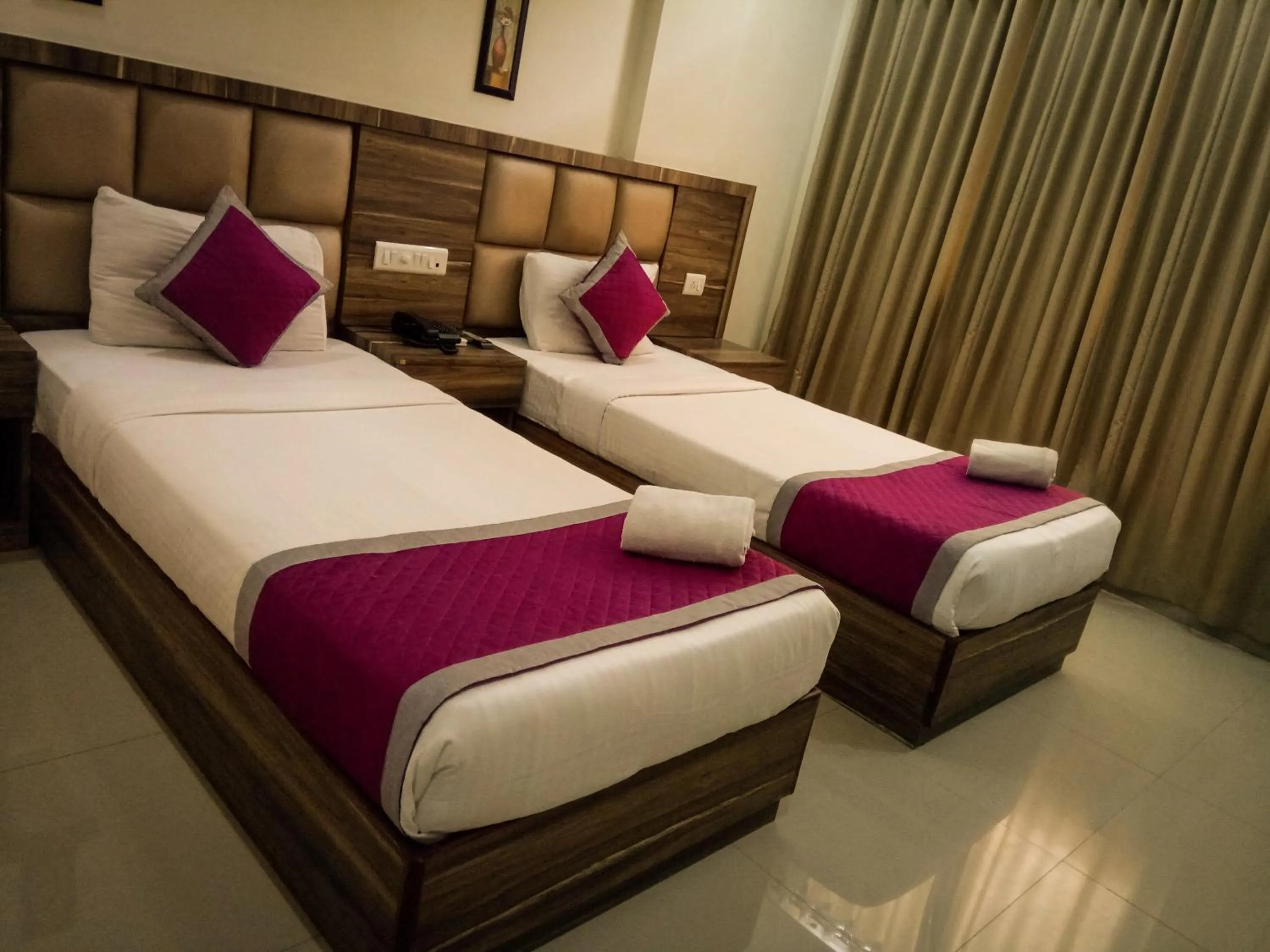 Bed in Nexstay Crystal Residency