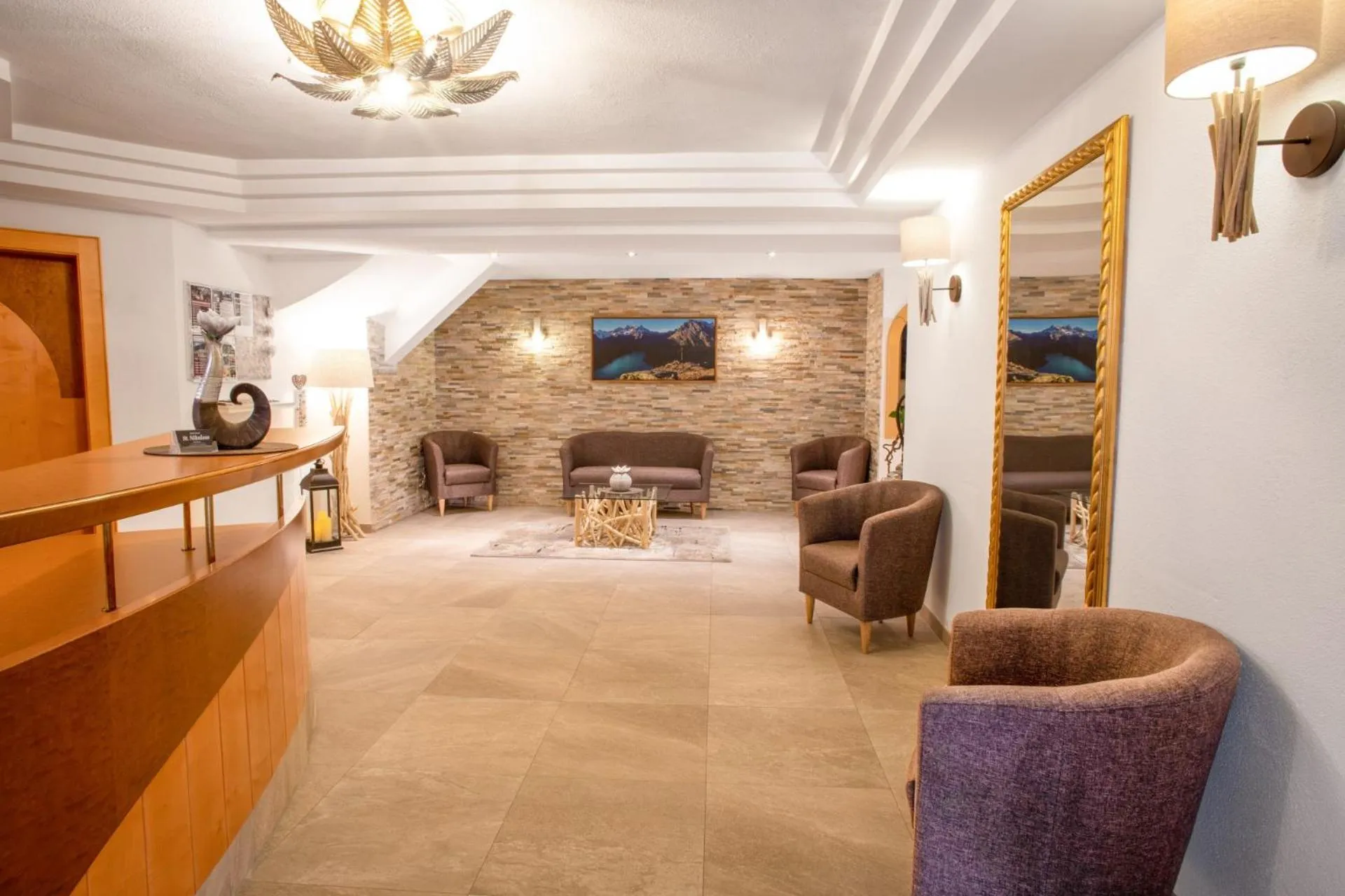 Seating area in Hotel St. Nikolaus