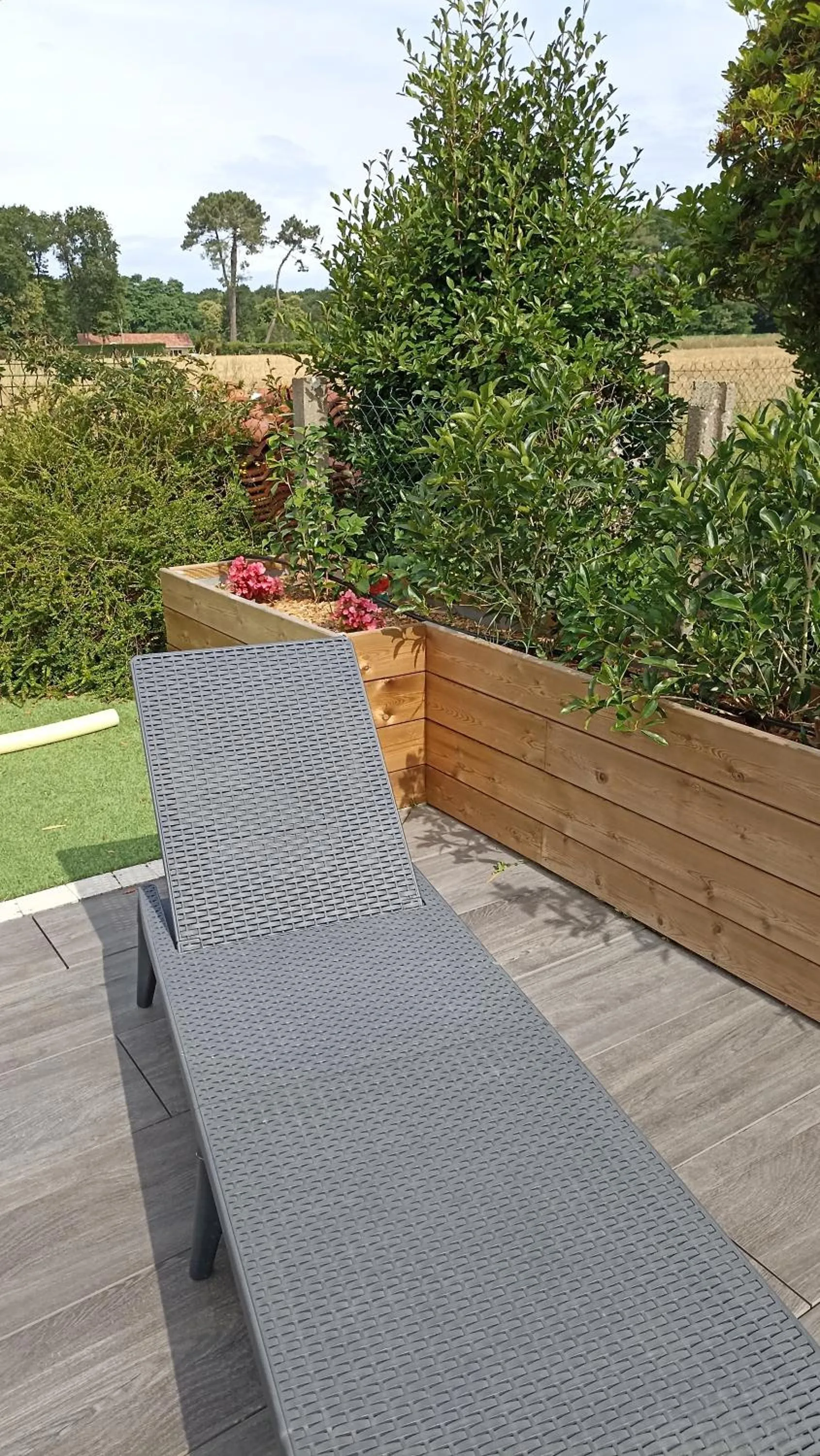 Patio in La clé de vos Rêves