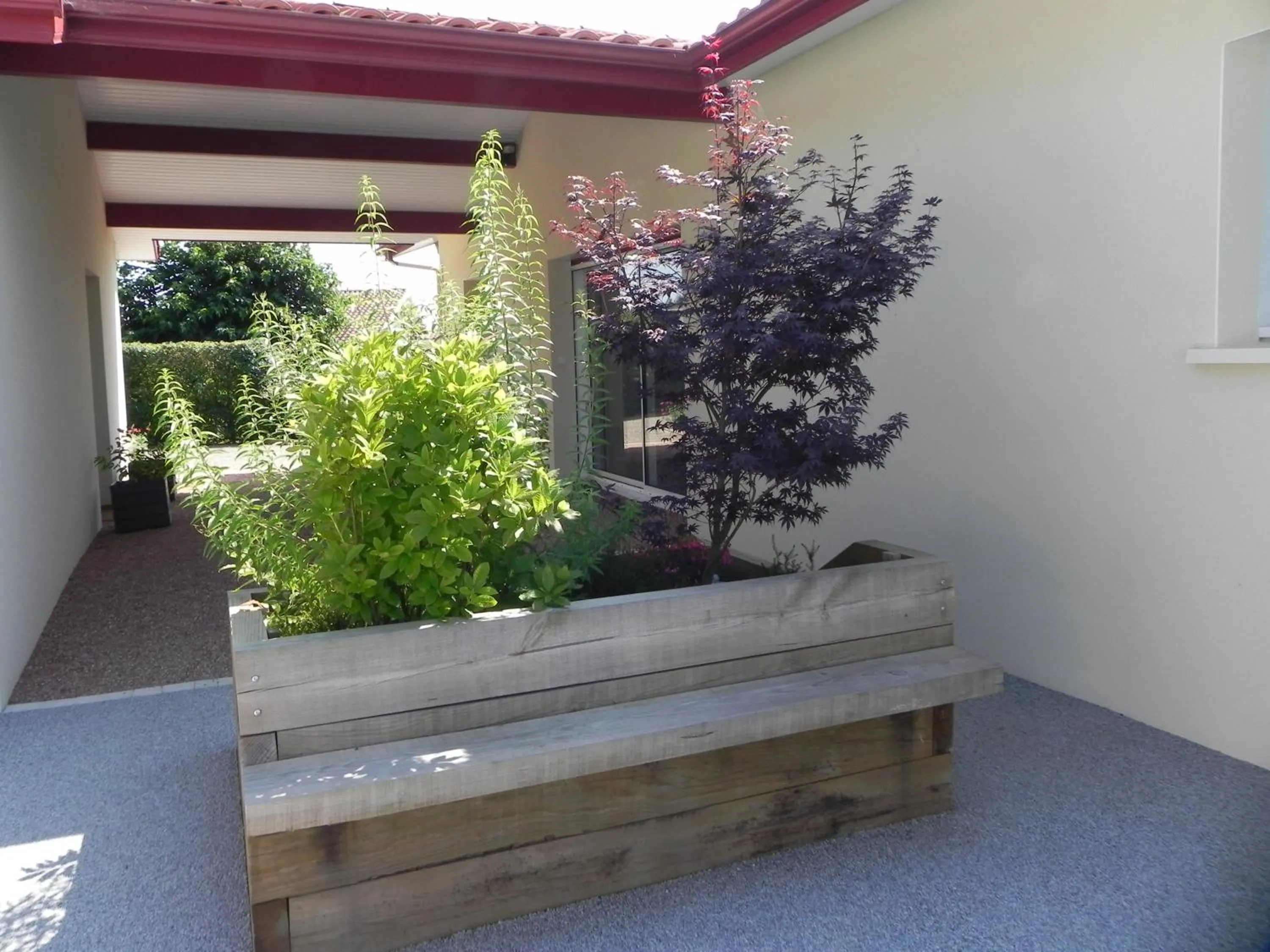 Patio in La clé de vos Rêves