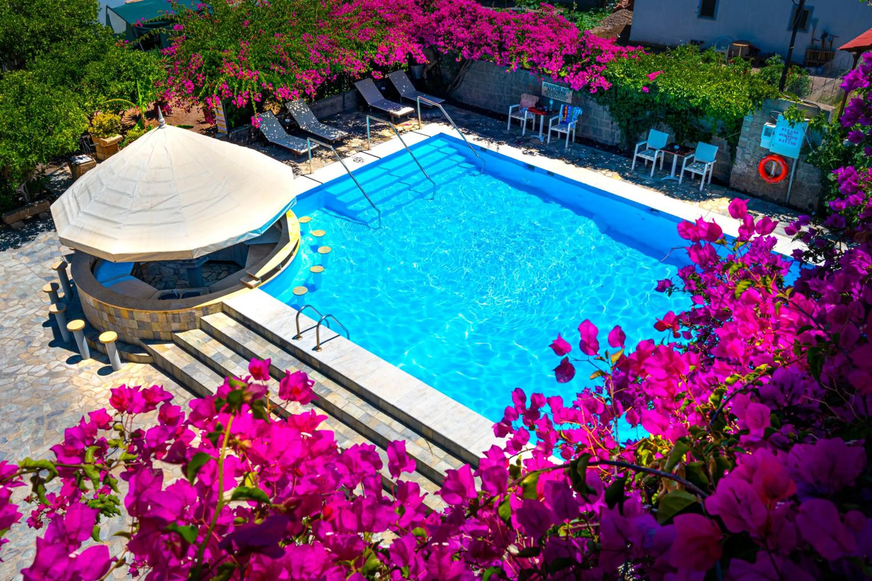 Swimming pool in Skala Hotel