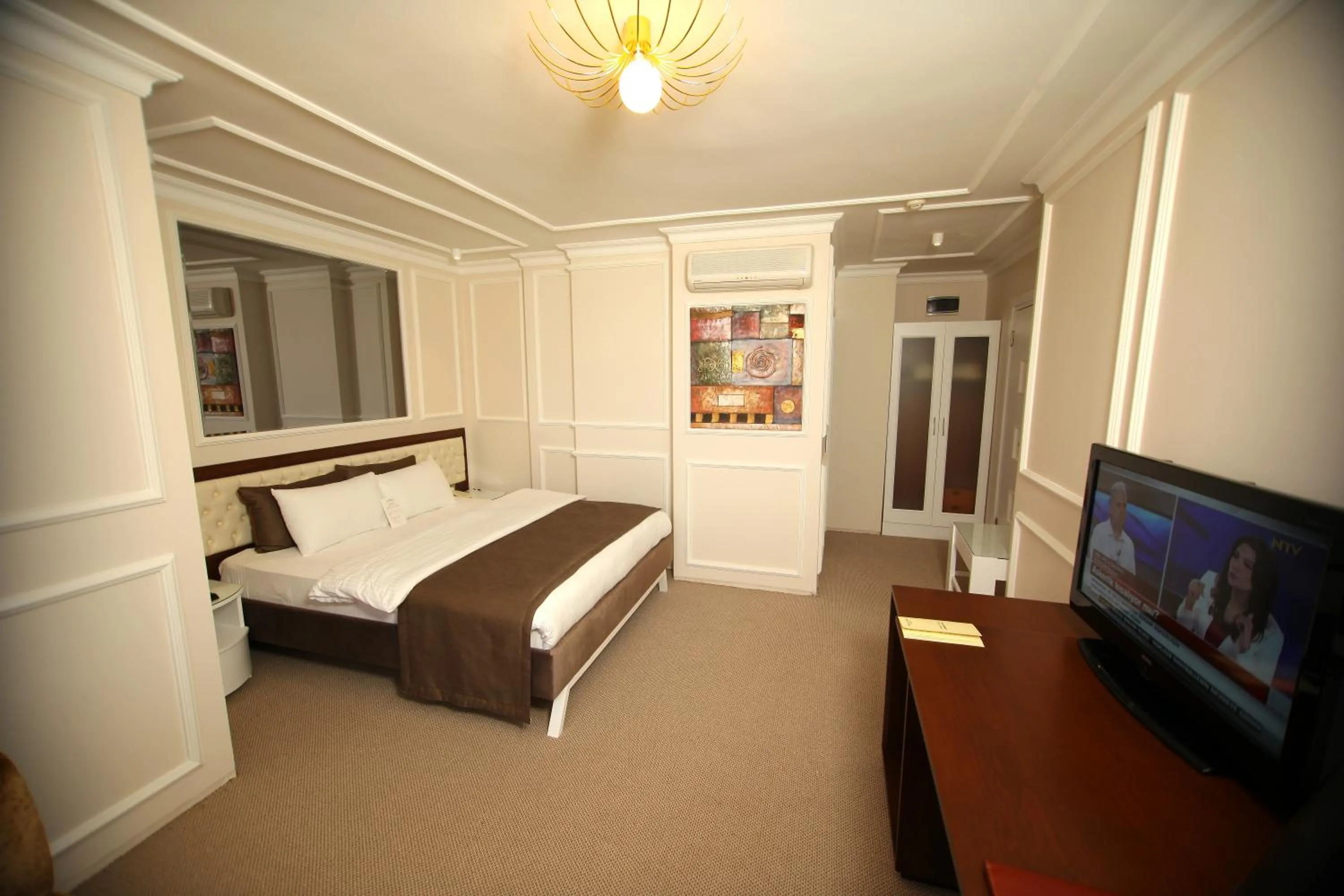 Bed in North Point Hotel
